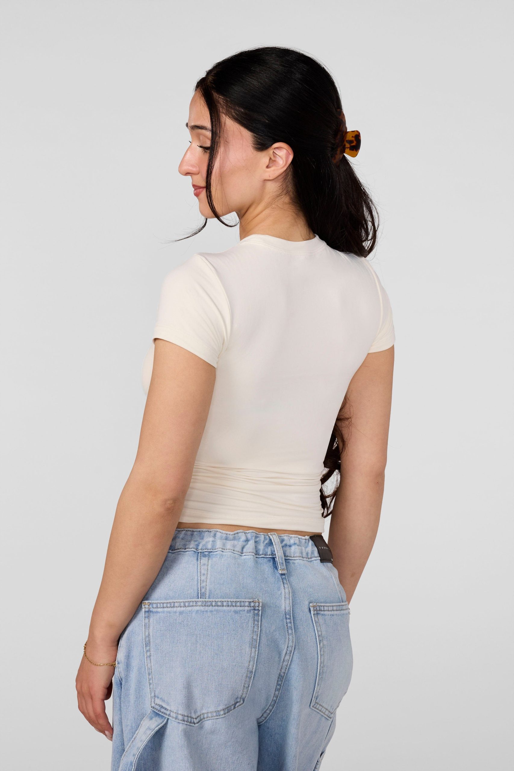 W4279 - Studio Edit Fitted Tee - Image 7