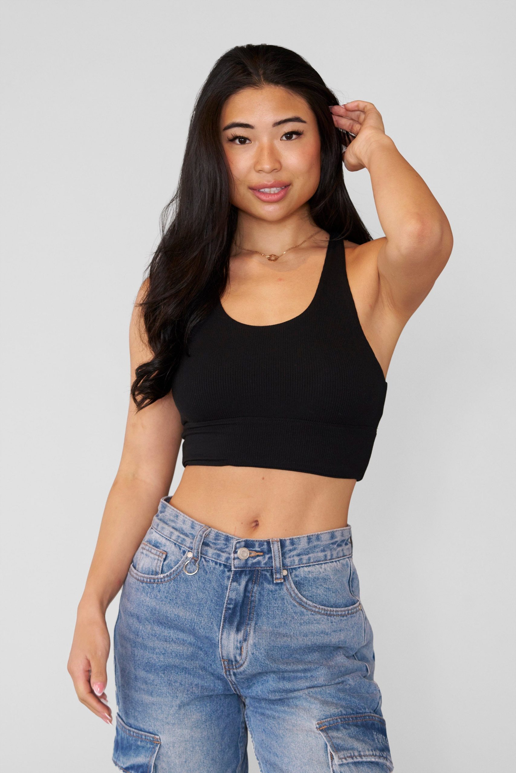 W475 Divine Ribbed Tank - Image 3