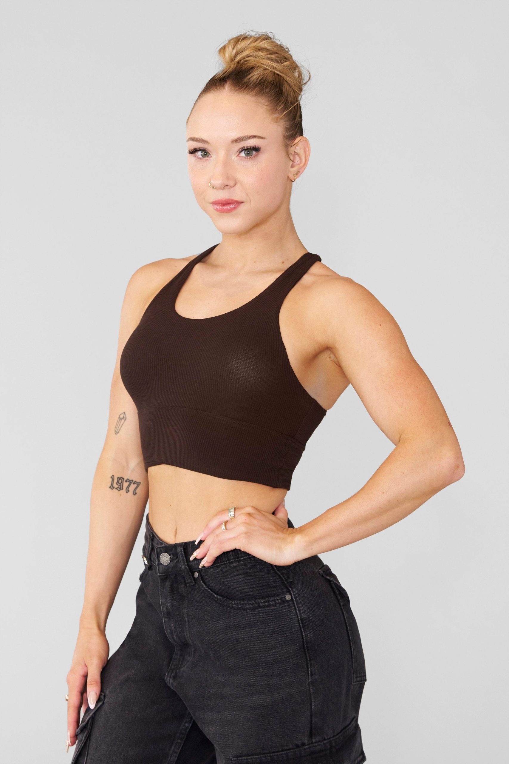 W475 Divine Ribbed Tank - Image 4