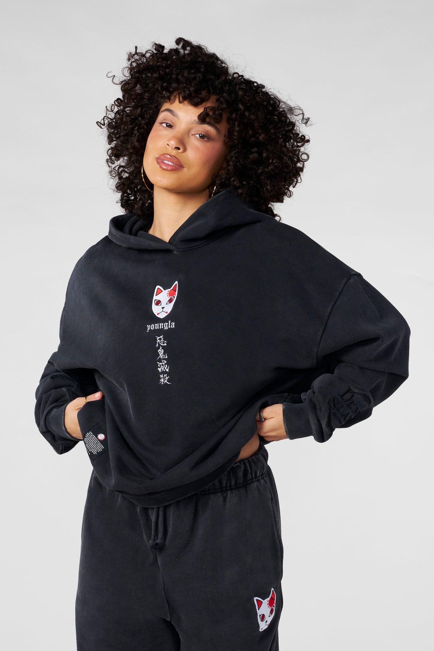 W567 - Demon Slayer: Kimetsu no Yaiba - Hoodie - Image 5