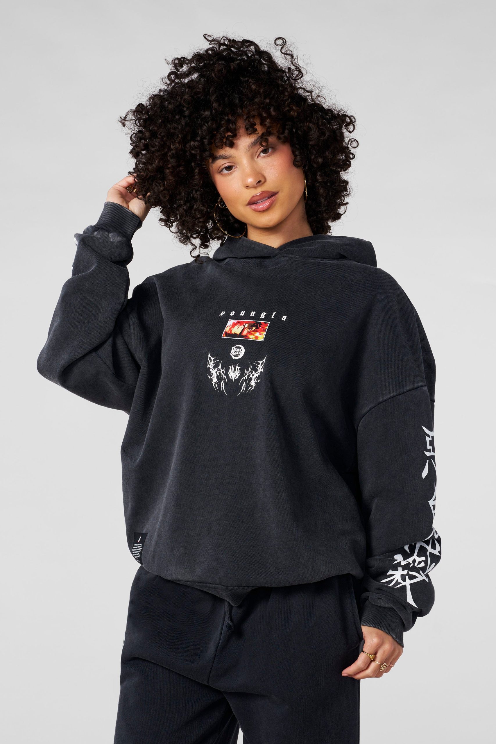W567 - Demon Slayer: Kimetsu no Yaiba - Hoodie - Image 7