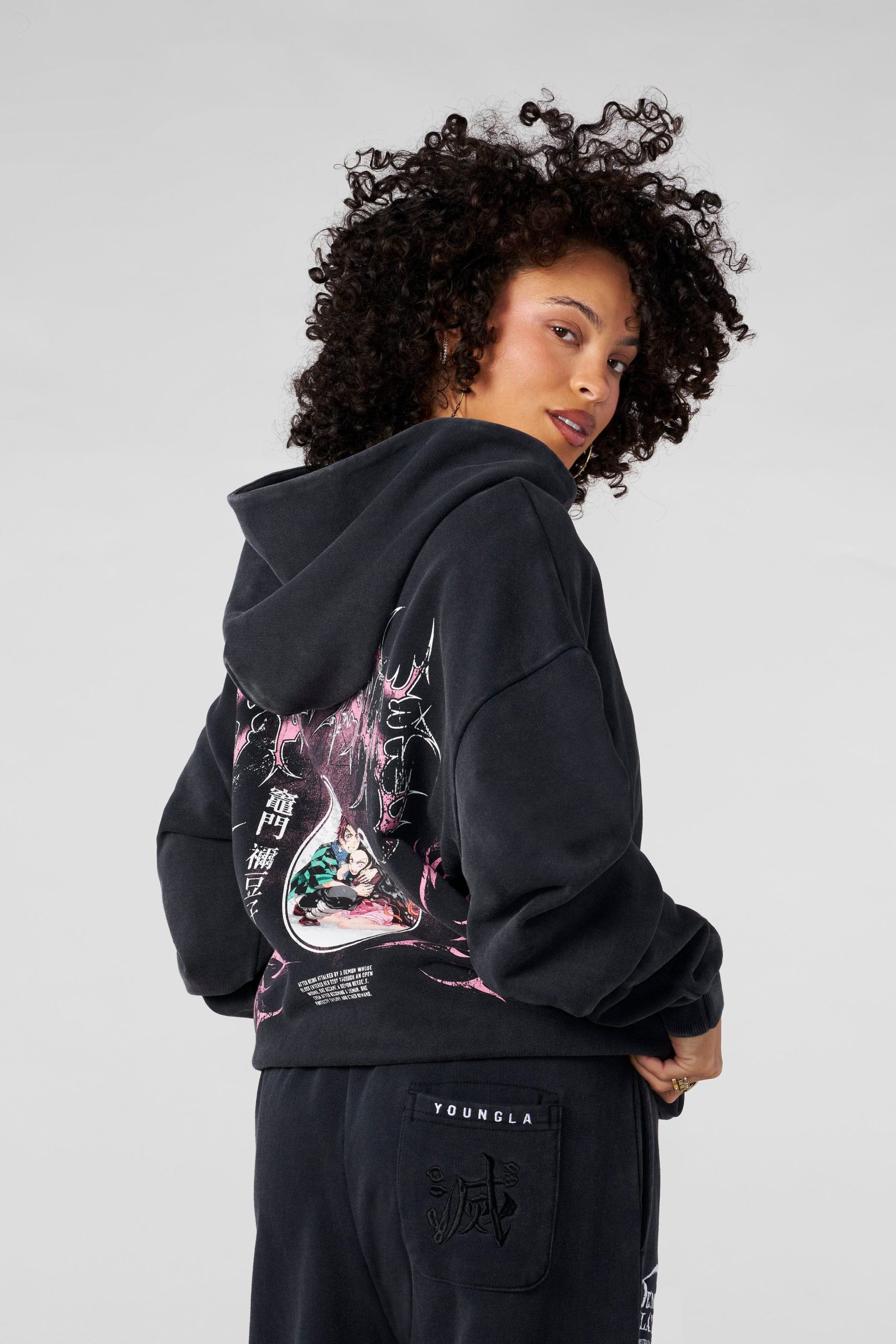 W567 - Demon Slayer: Kimetsu no Yaiba - Hoodie - Image 9