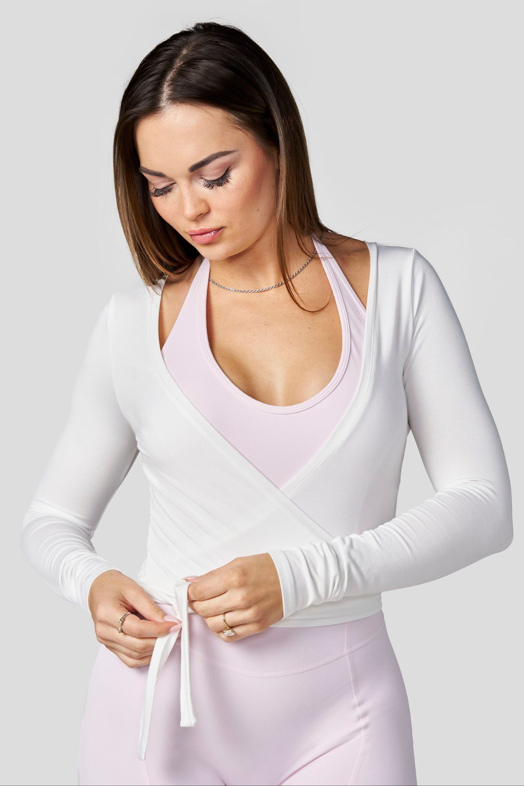 W4338 Wrap Top - April 28