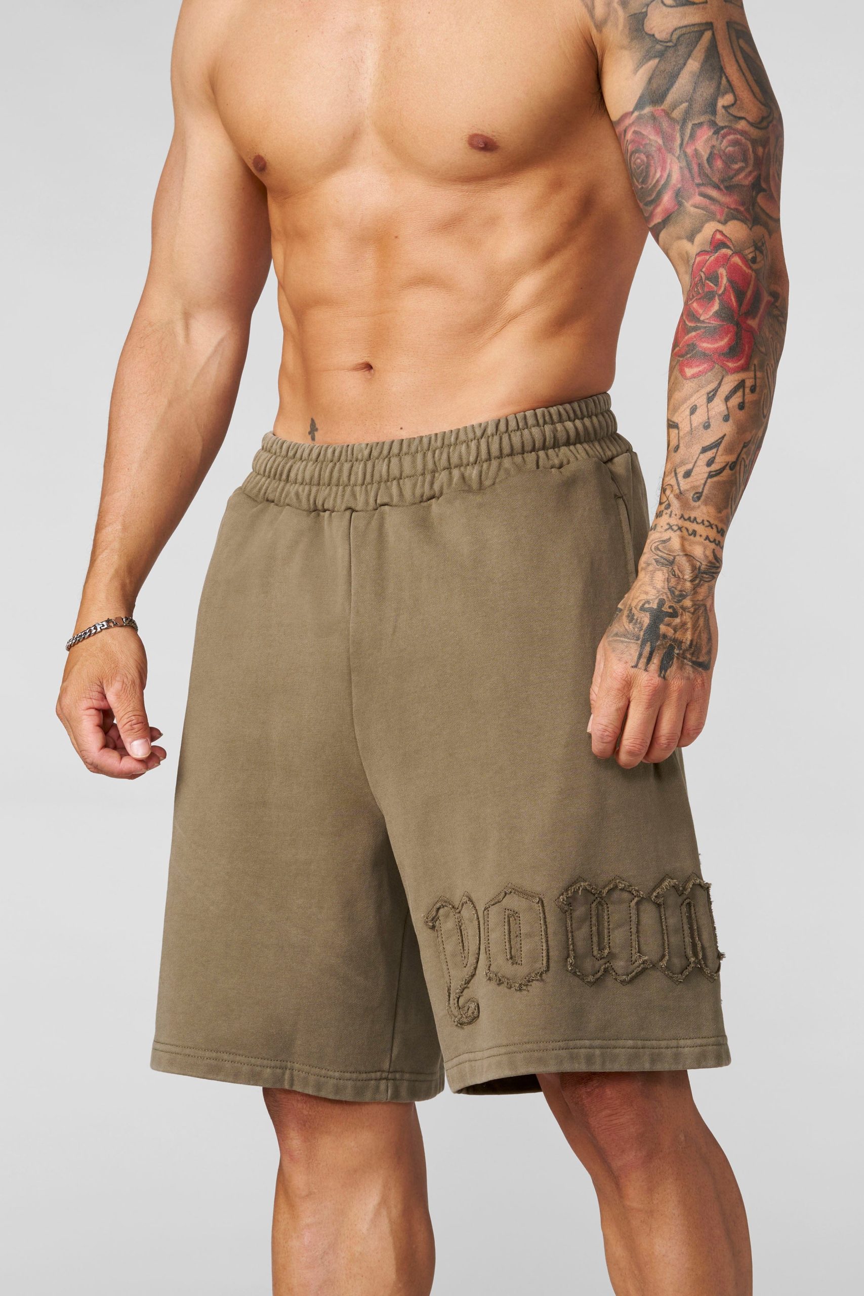 1027 - Patchwork Shorts - Image 6