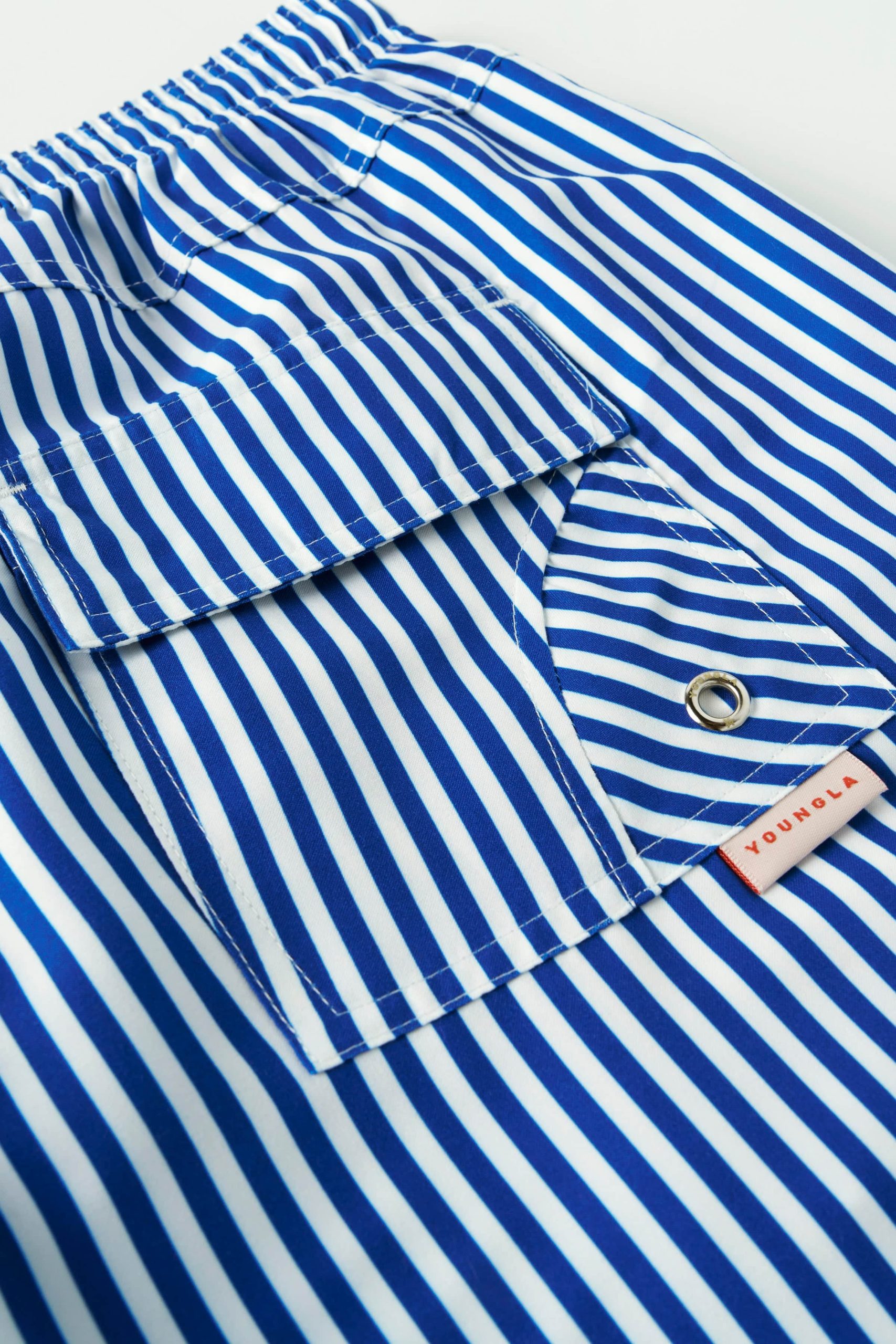 1056 - Striped Swim Shorts - Image 8
