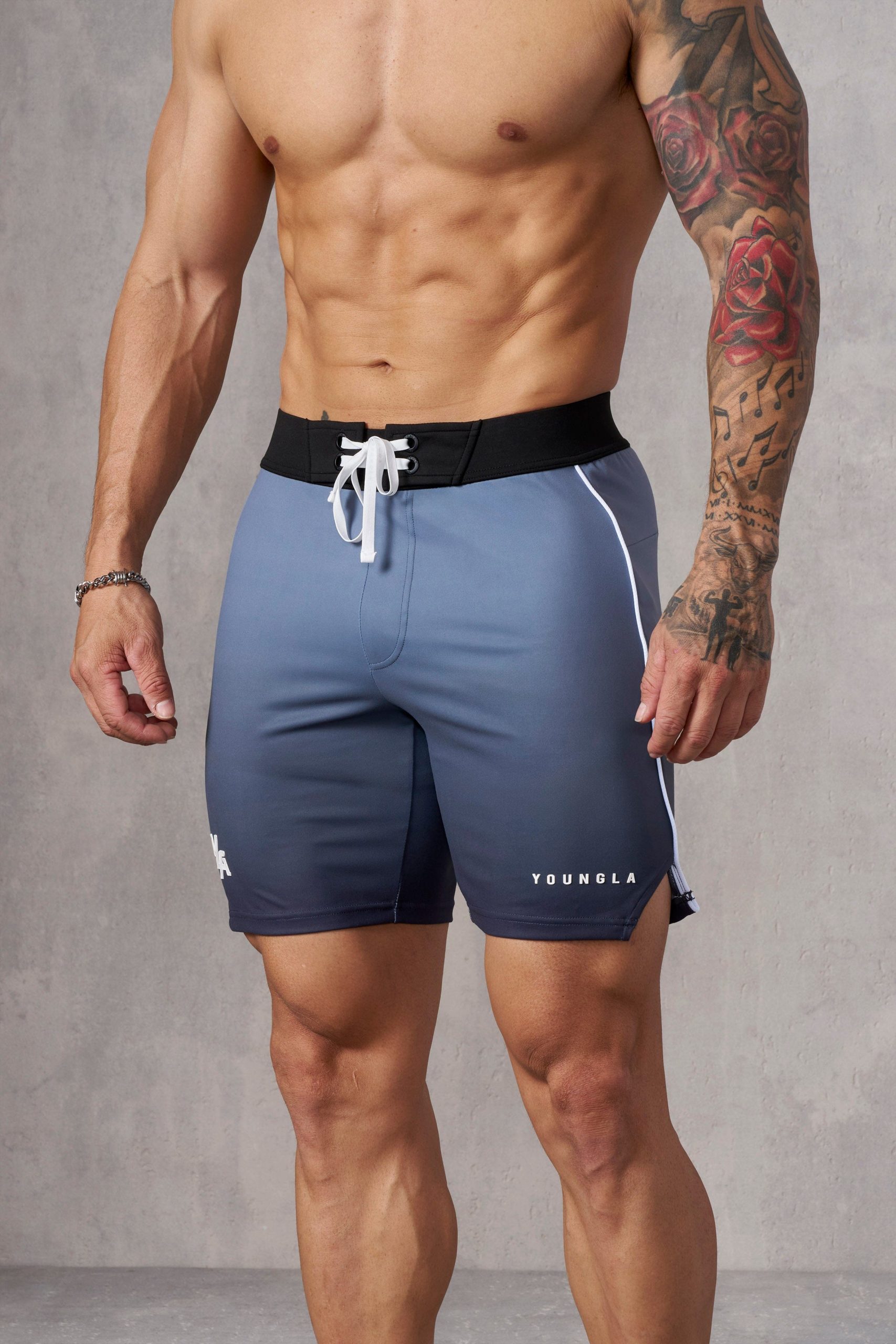 1067 - Men's physique Stage Shorts - Image 4