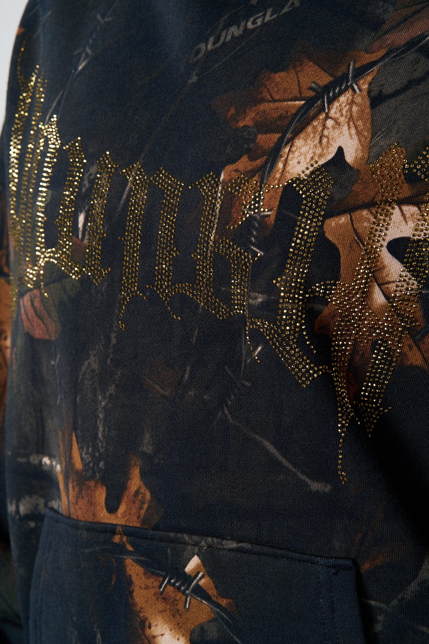 W5168 - Camo Bling Hoodie - Image 4