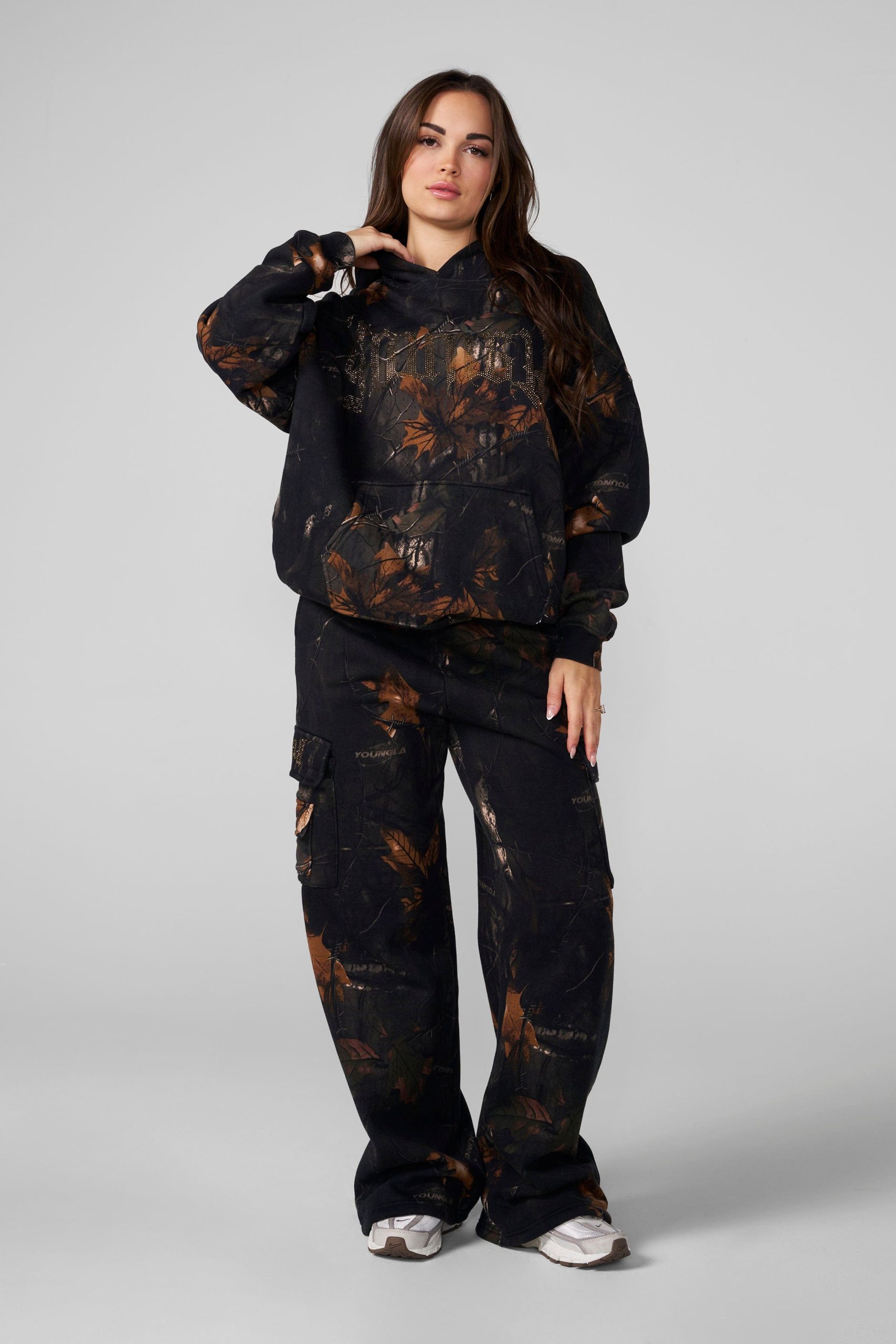 W5168 - Camo Bling Hoodie - Image 11