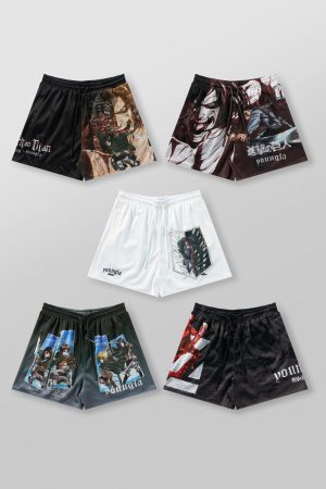 1126 - AOT© x YLA Mesh Shorts