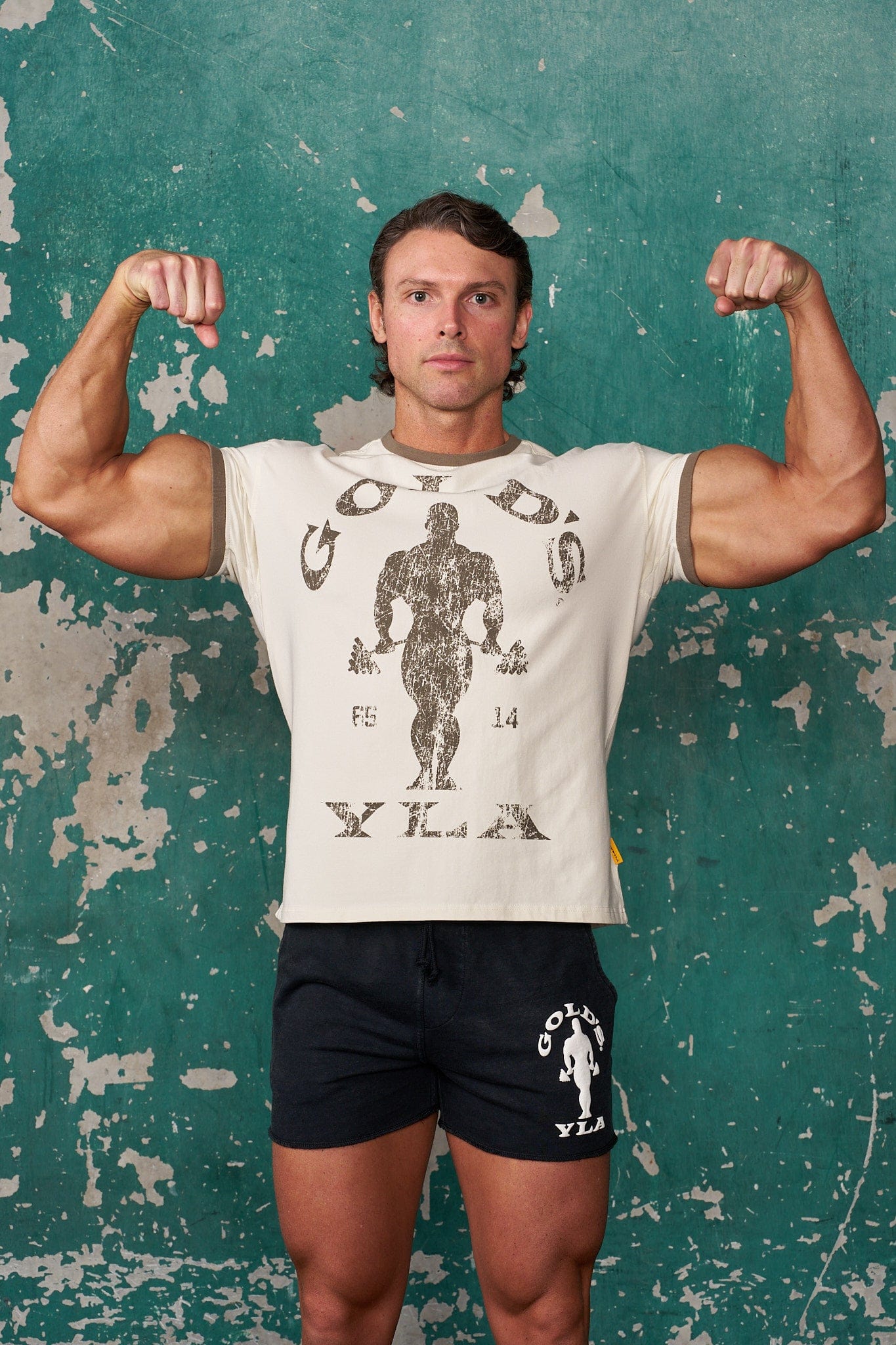 4009 - Golds Gym Ringer Tees - Image 7
