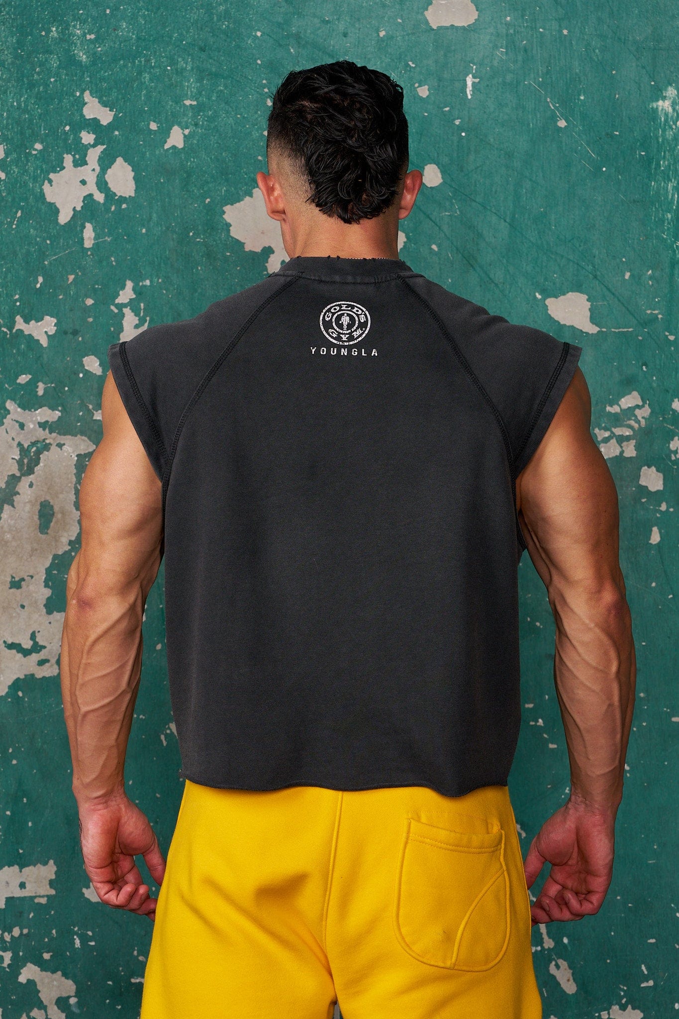 5069 - Golds Gym Vintage Cut Offs - Image 4