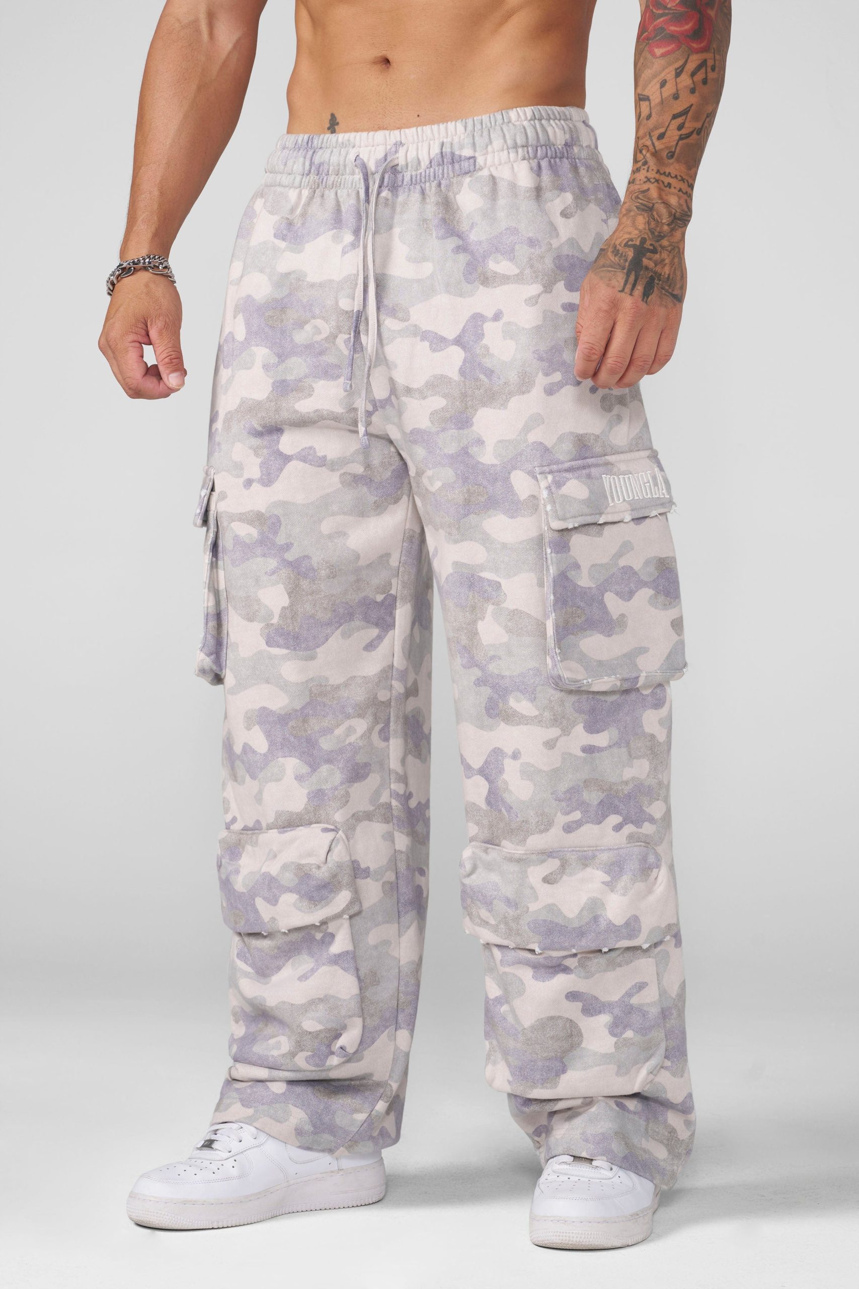 2033 - Heritage Camo Cargo Sweats - Image 8