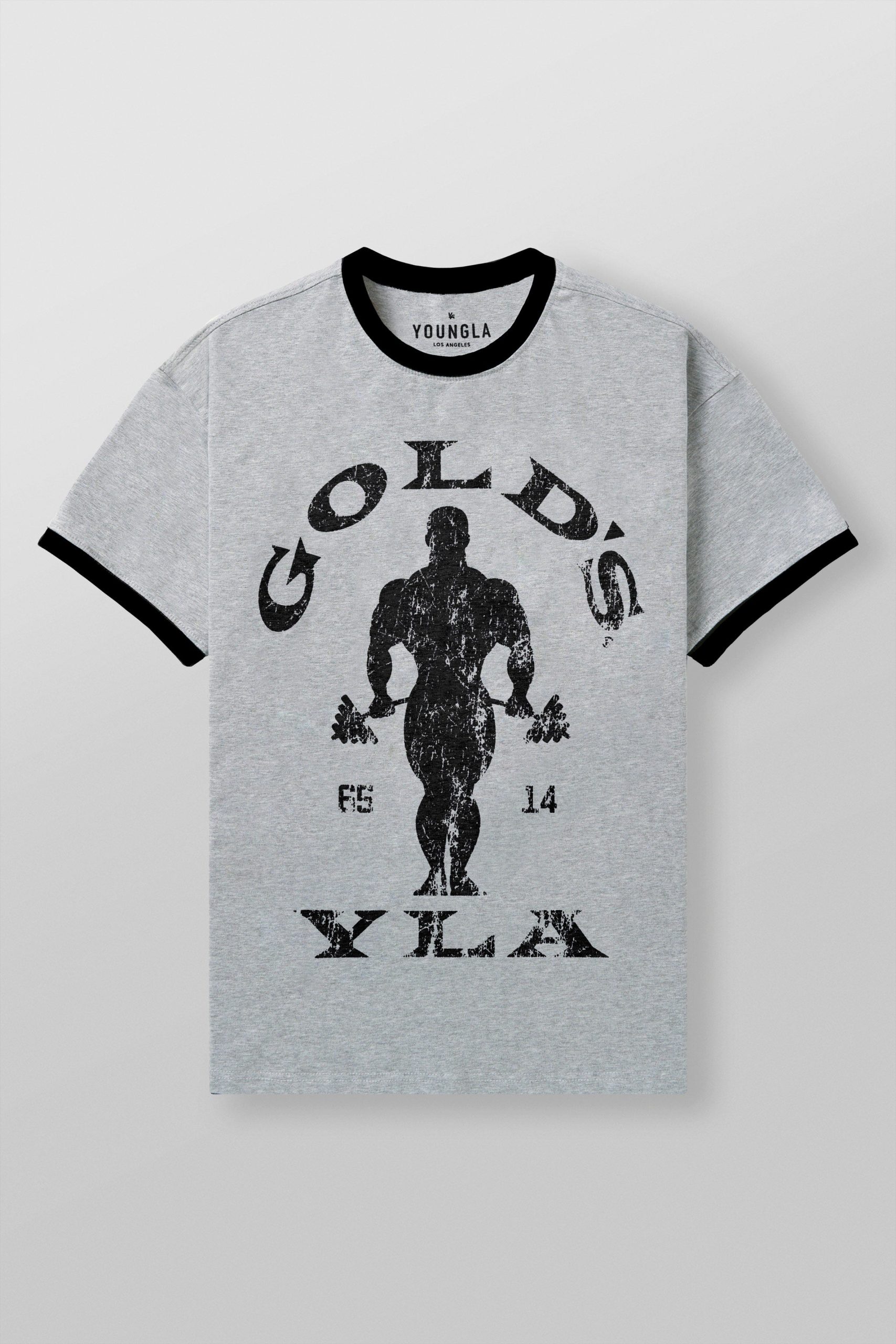 4009 - Golds Gym Ringer Tees - Image 8