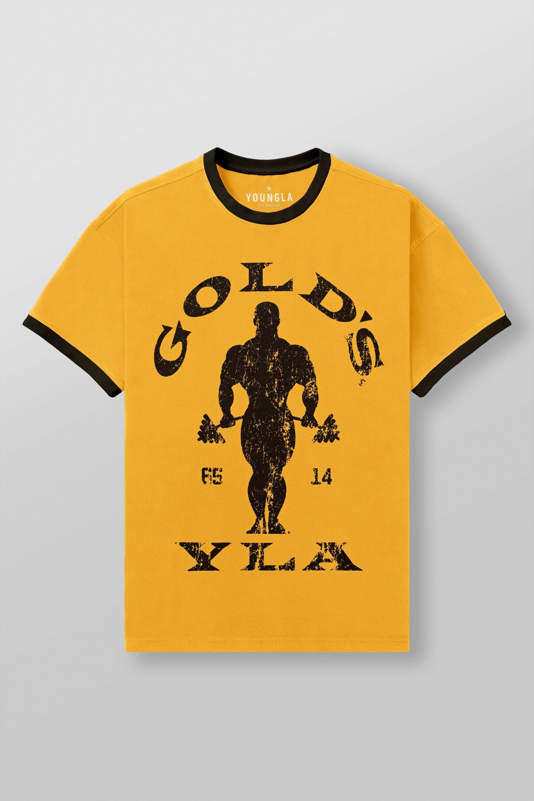 4009 - Golds Gym Ringer Tees - Image 9