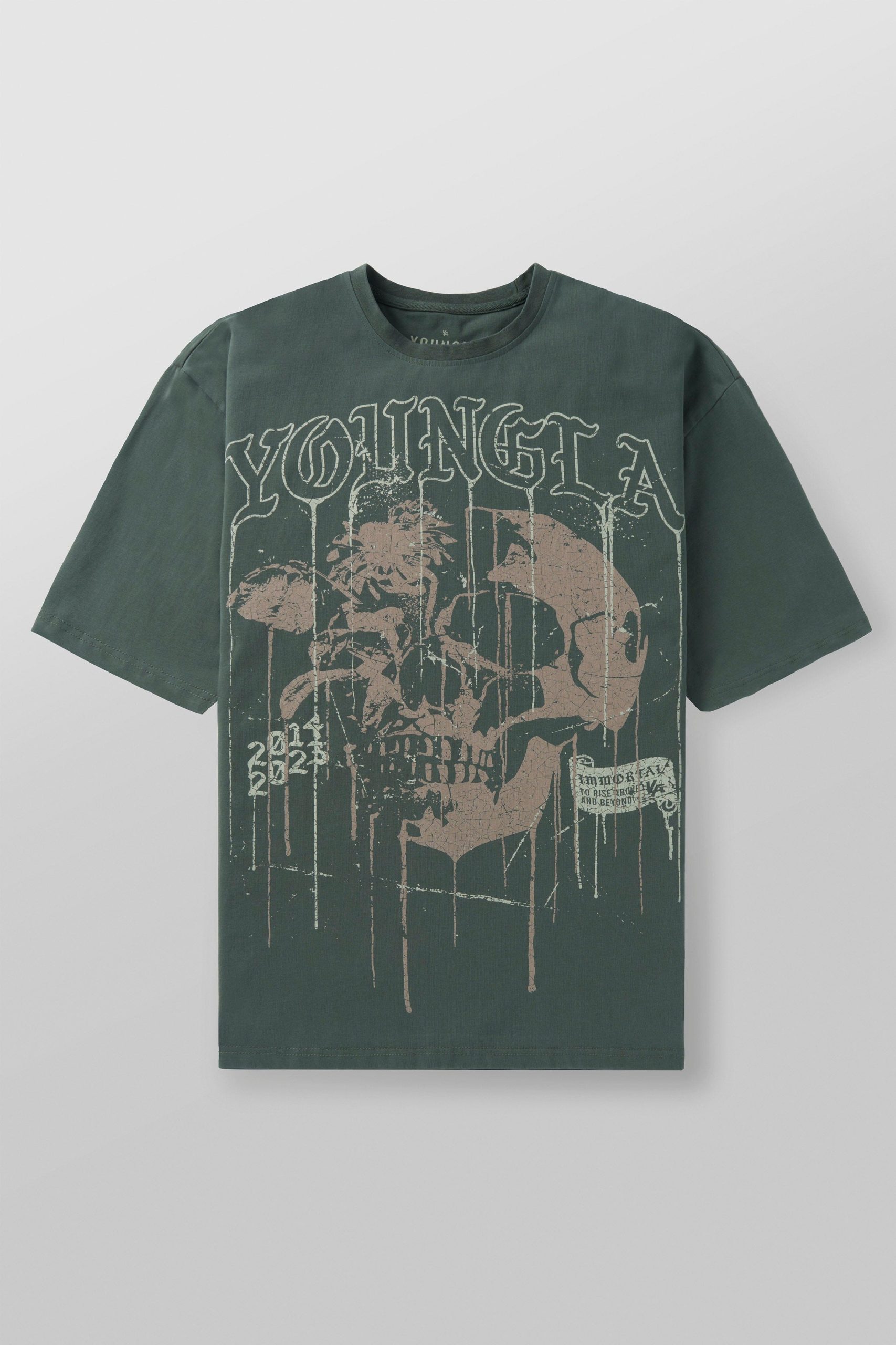 4116 - Floral Skull Tees - Image 6