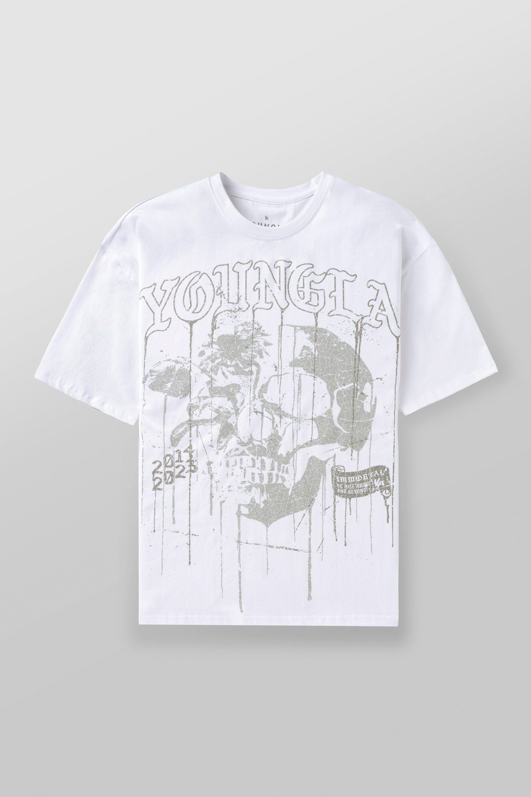 4116 - Floral Skull Tees - Image 9
