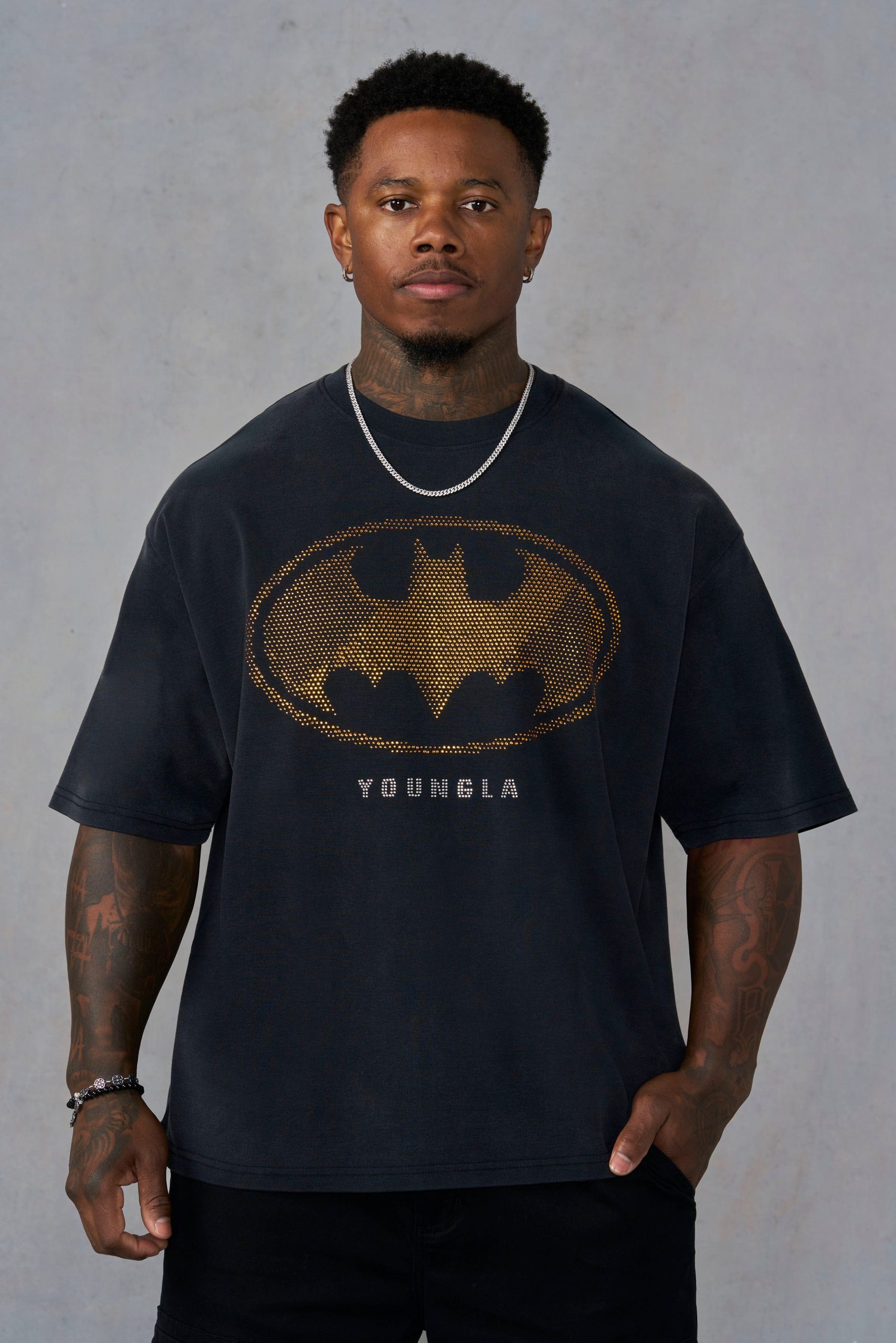 4257 - Batman Rhinestone Tees - Image 6