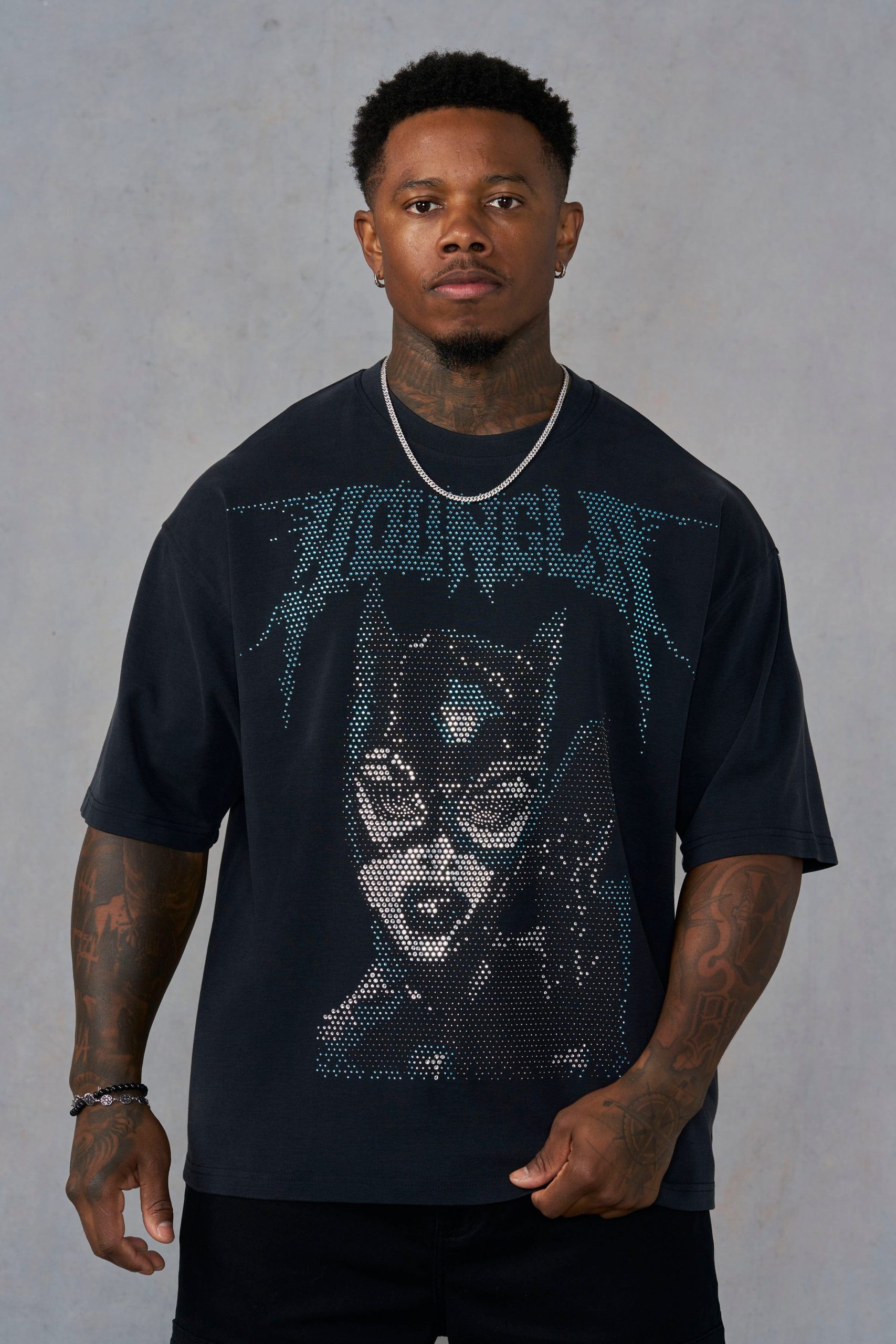 4257 - Batman Rhinestone Tees - Image 8