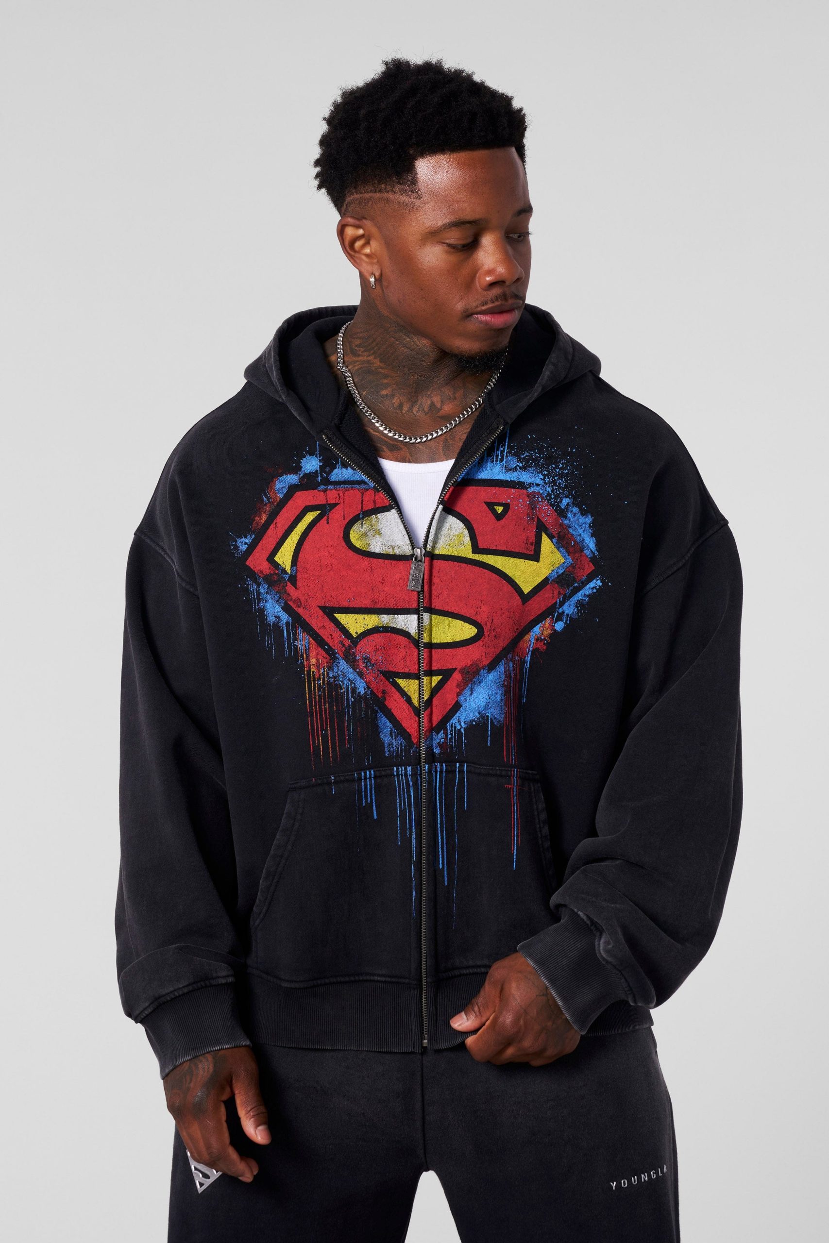 5011 - Superman Drip Zip-Ups - Image 8