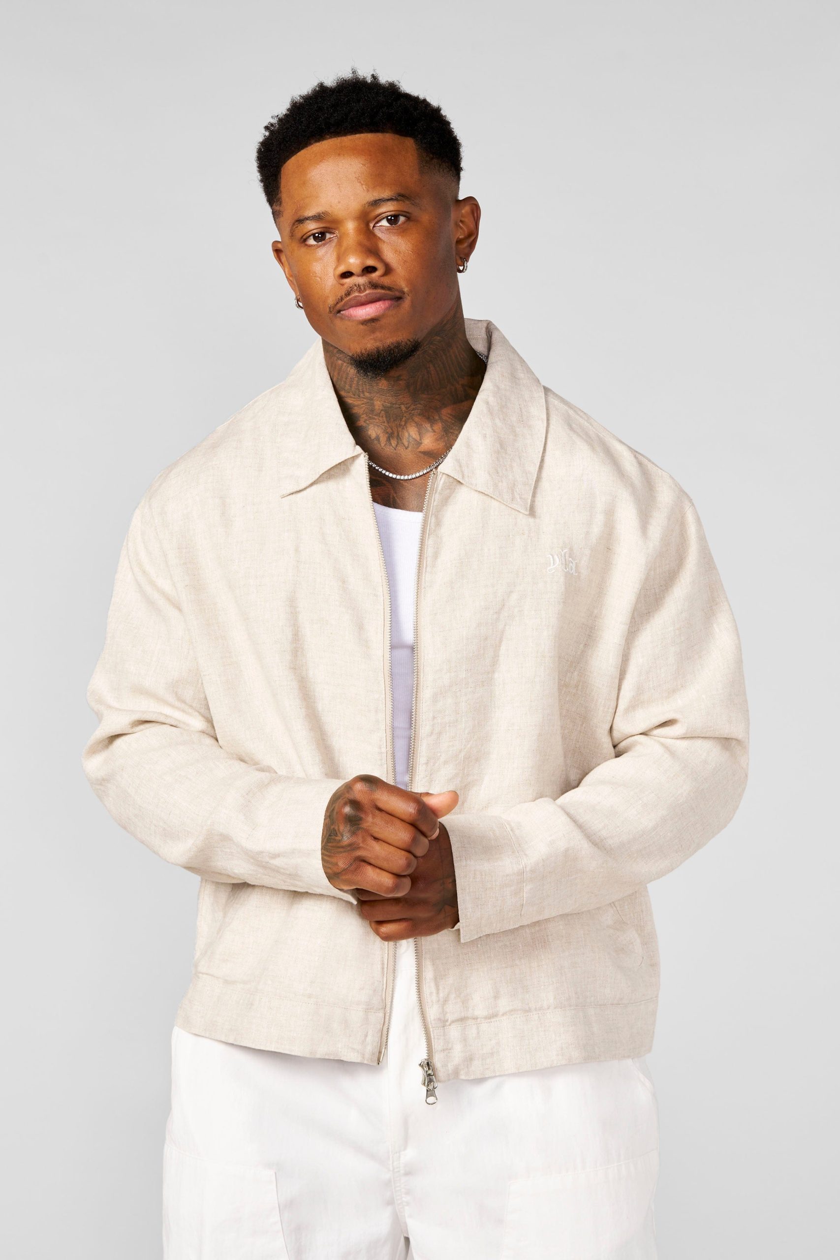 5122 - Oxford Linen jacket - Image 7
