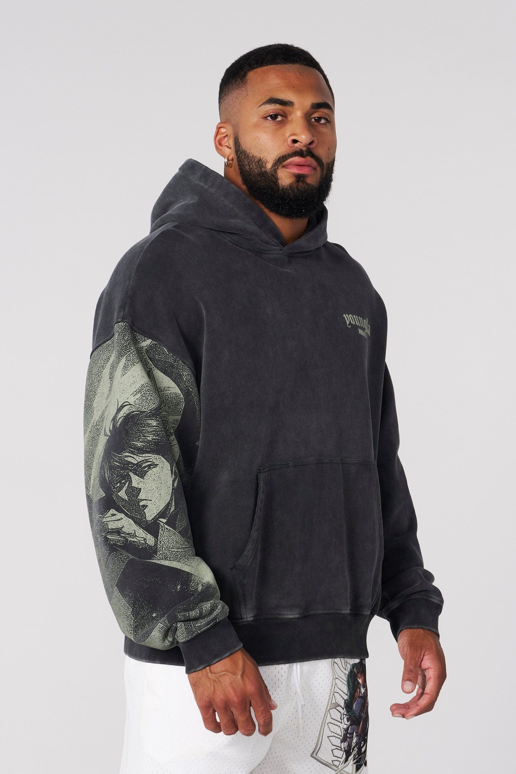 5129 - AOT© x YLA Pullover Hoodies - Image 5