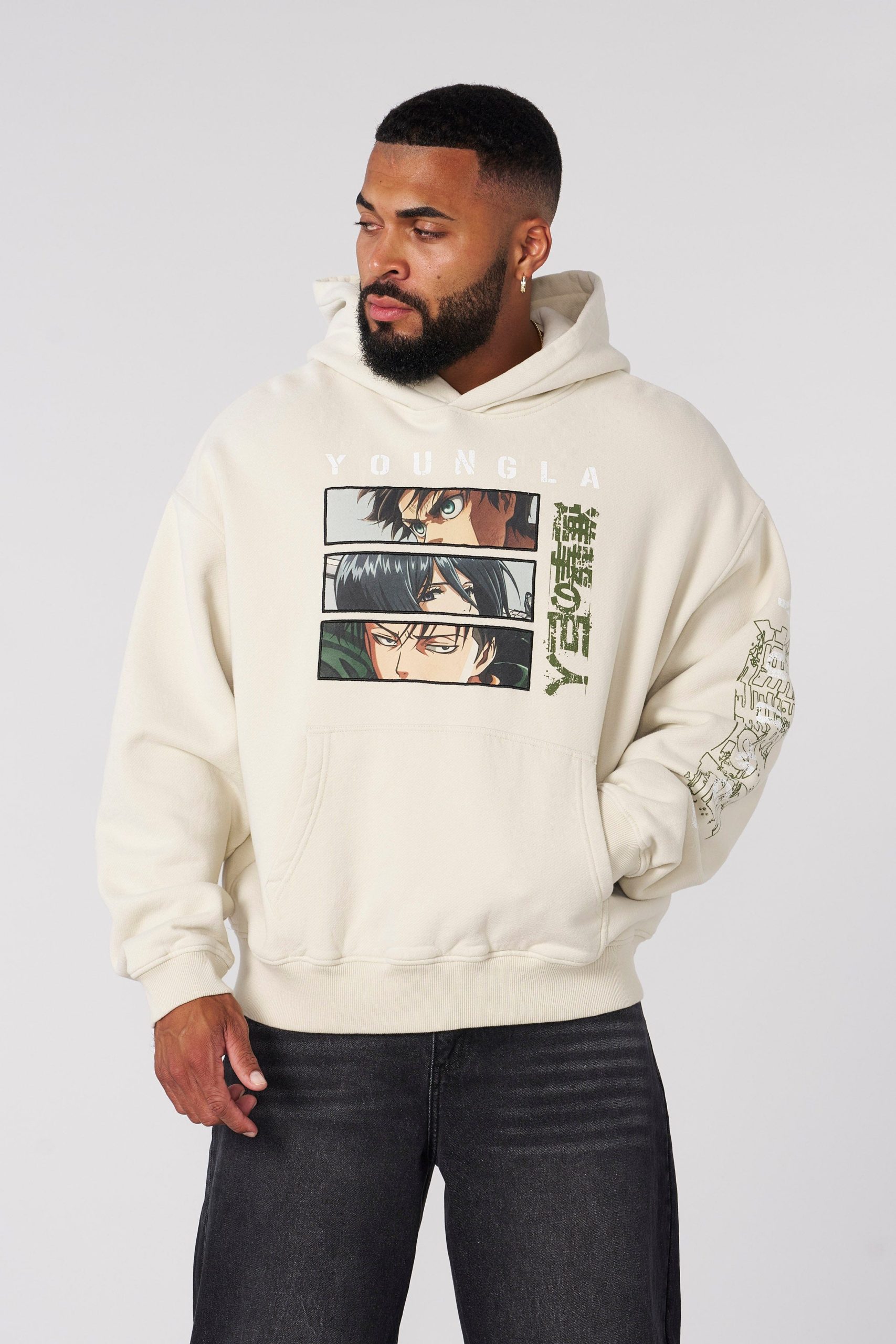 5129 - AOT© x YLA Pullover Hoodies - Image 7