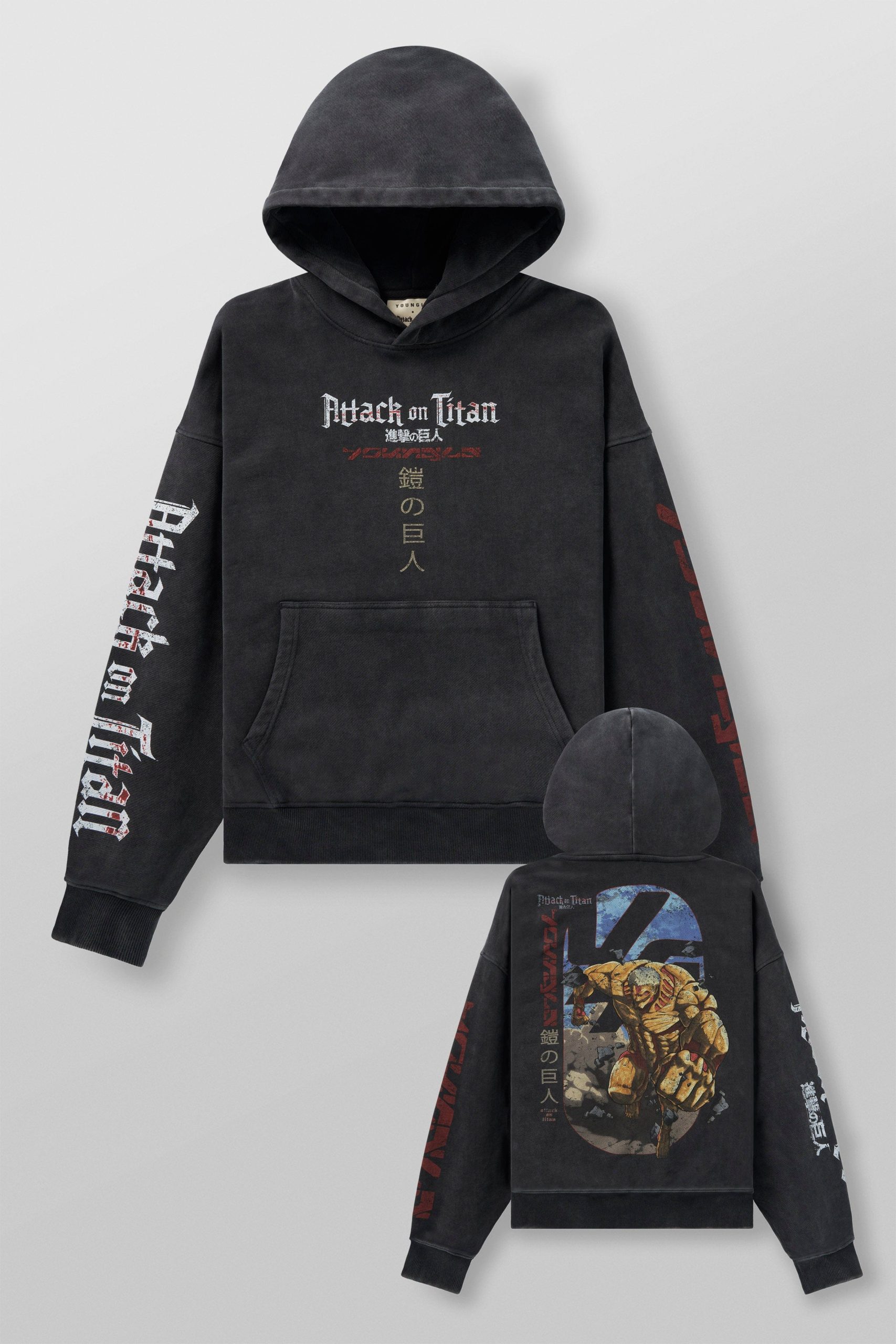 5129 - AOT© x YLA Pullover Hoodies - Image 9