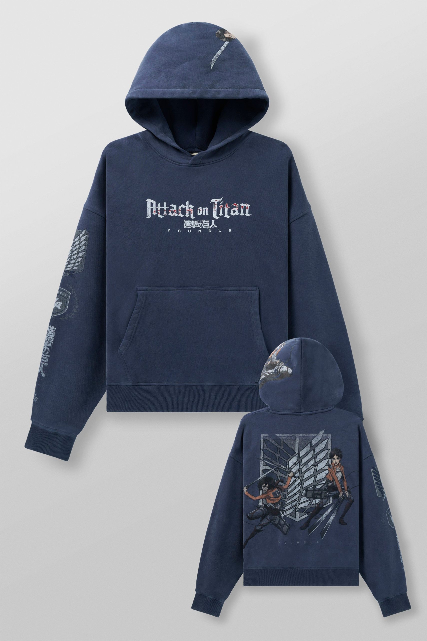 5129 - AOT© x YLA Pullover Hoodies - Image 12
