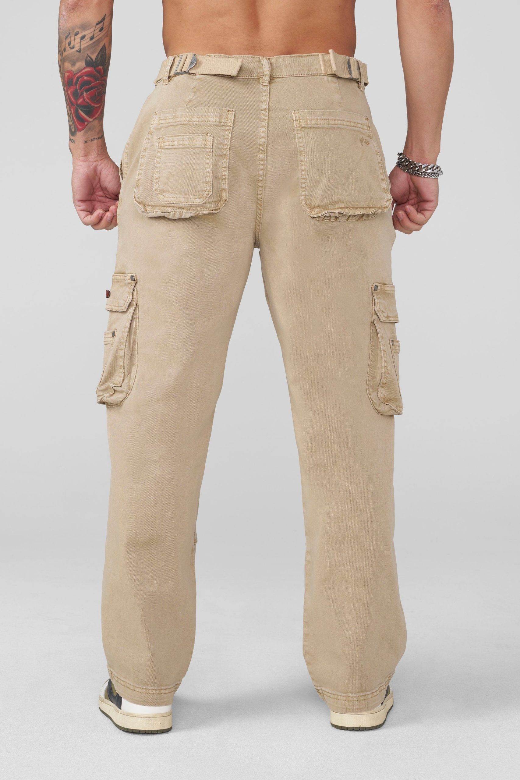 6032 - Old Money Twill Cargo Pants - Image 6