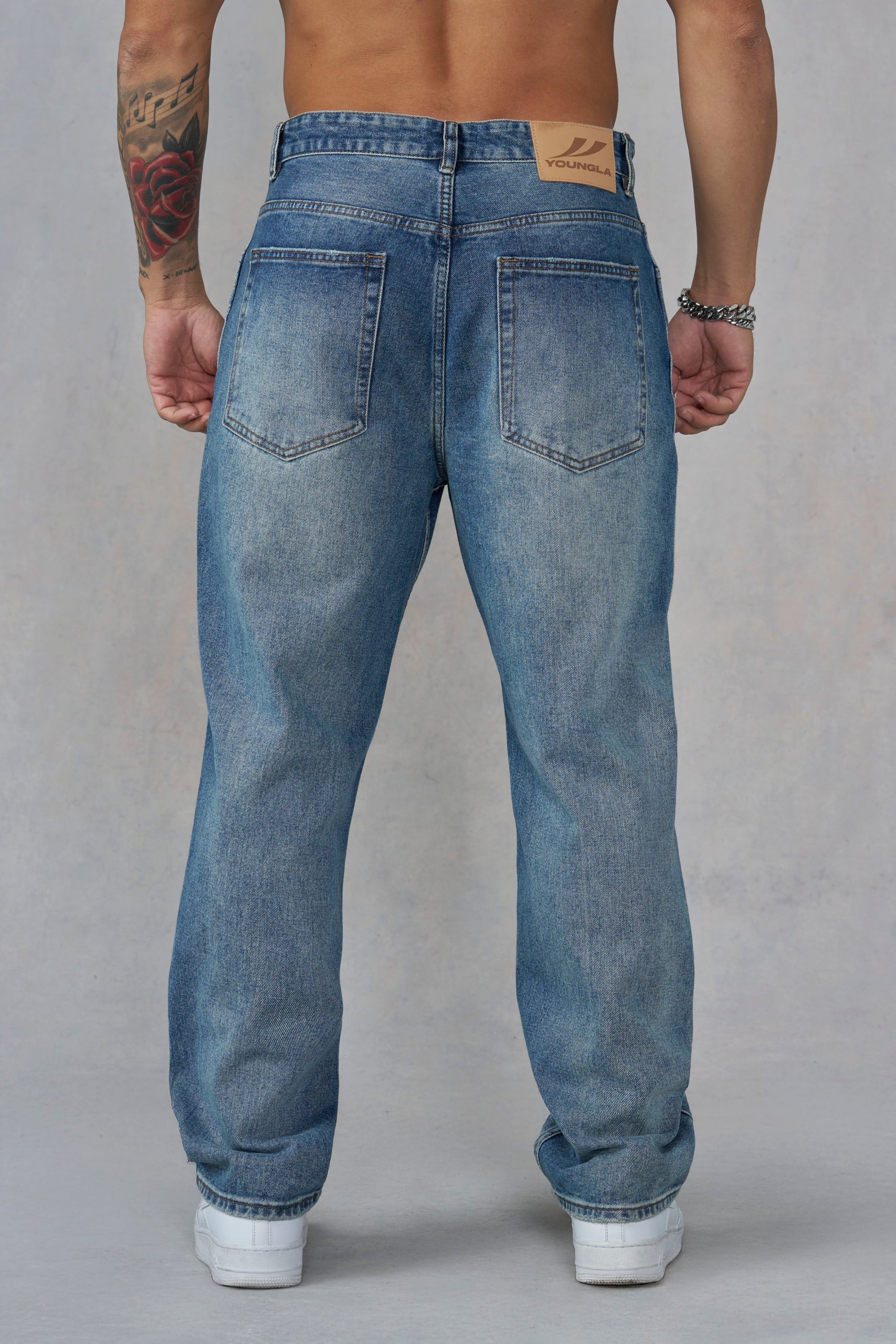 6052 - Straight Cut Jeans - Image 5