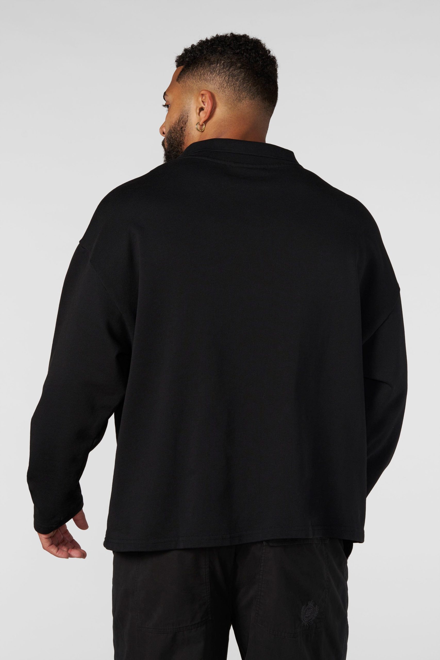 8069 - Menace Longsleeve Polo - Image 5