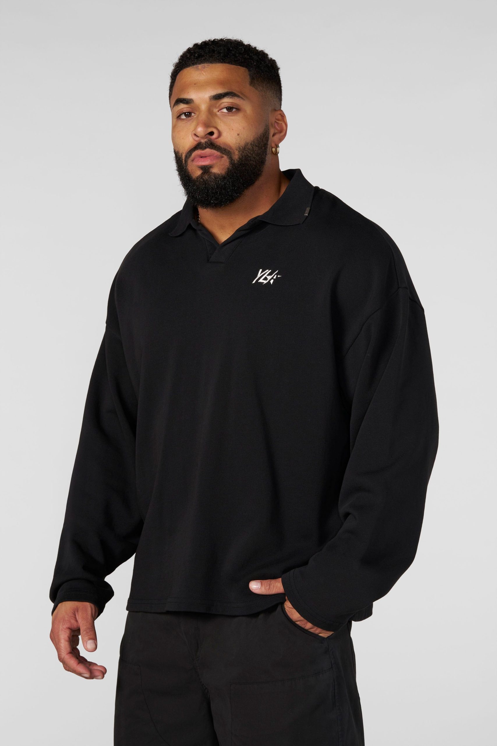8069 - Menace Longsleeve Polo - Image 6