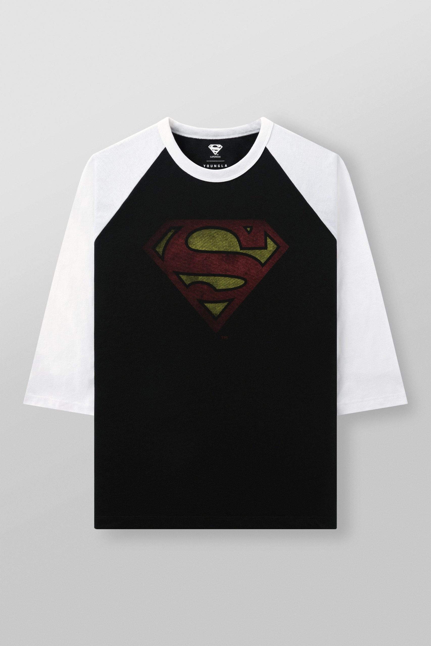 8072 - Superman 3/4 Raglan Shirts - Image 8