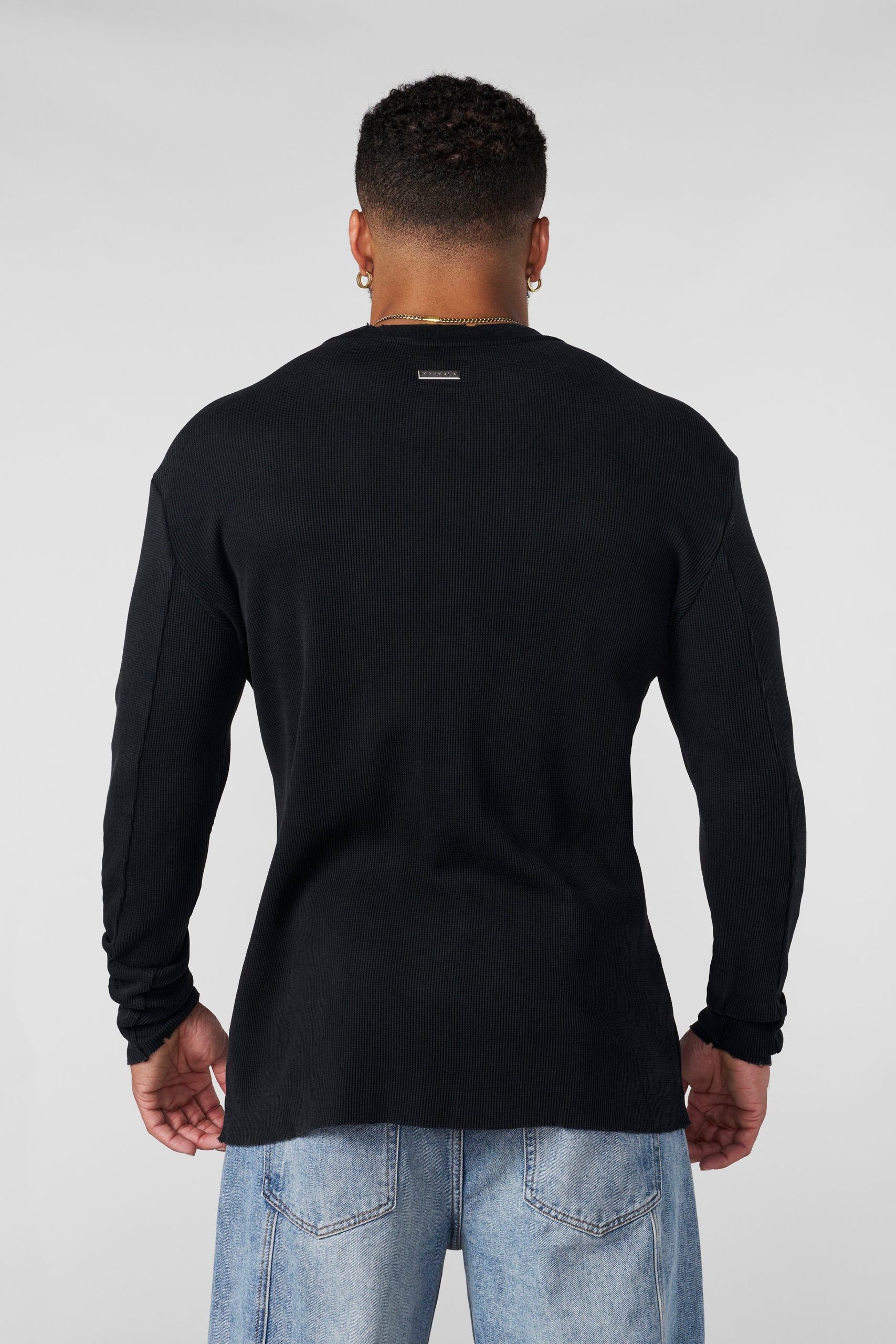8094 - Tailored Waffle Longsleeves - Image 7