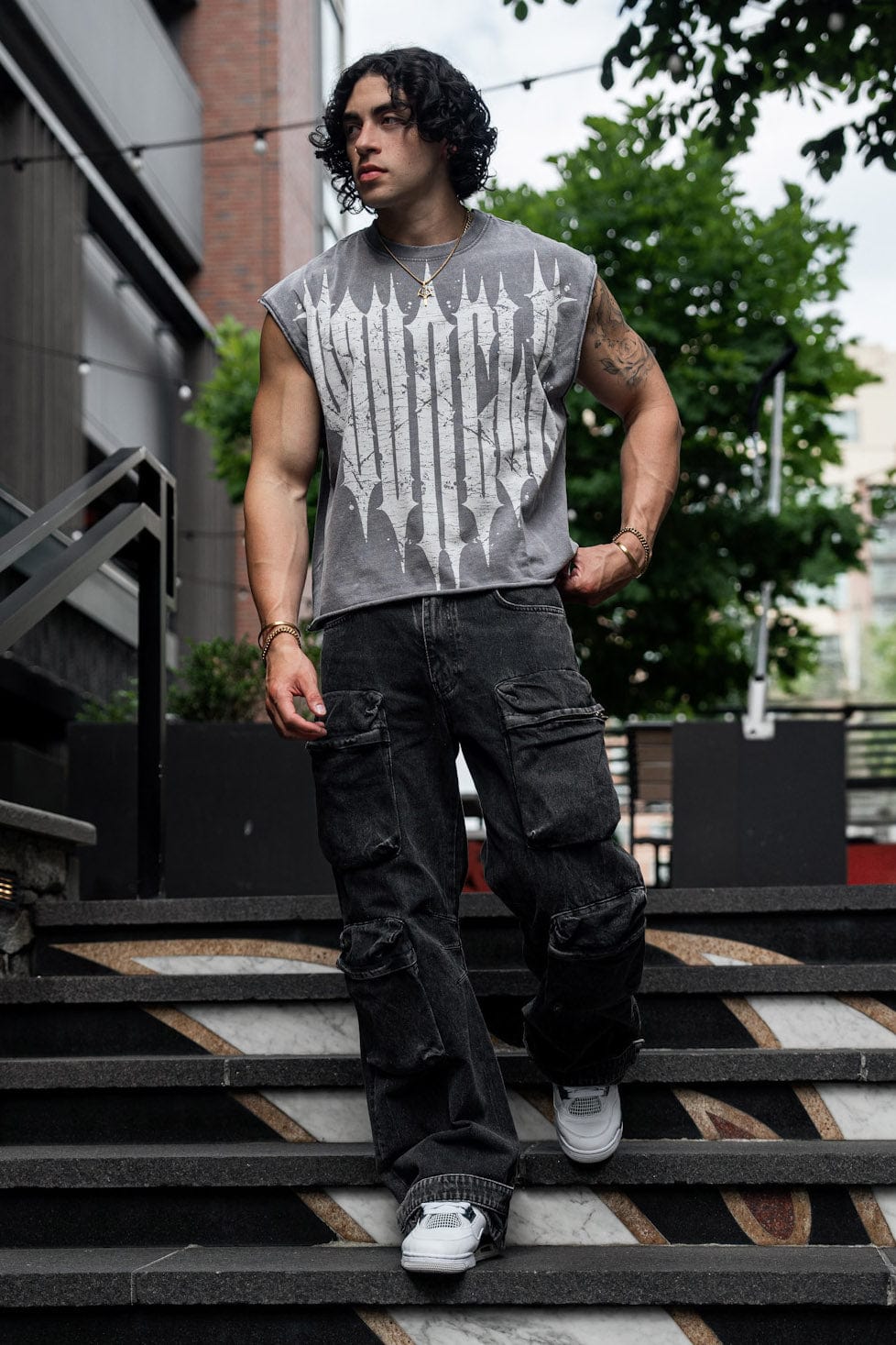 3021 - Revenge Crop Cut-Offs - Image 3