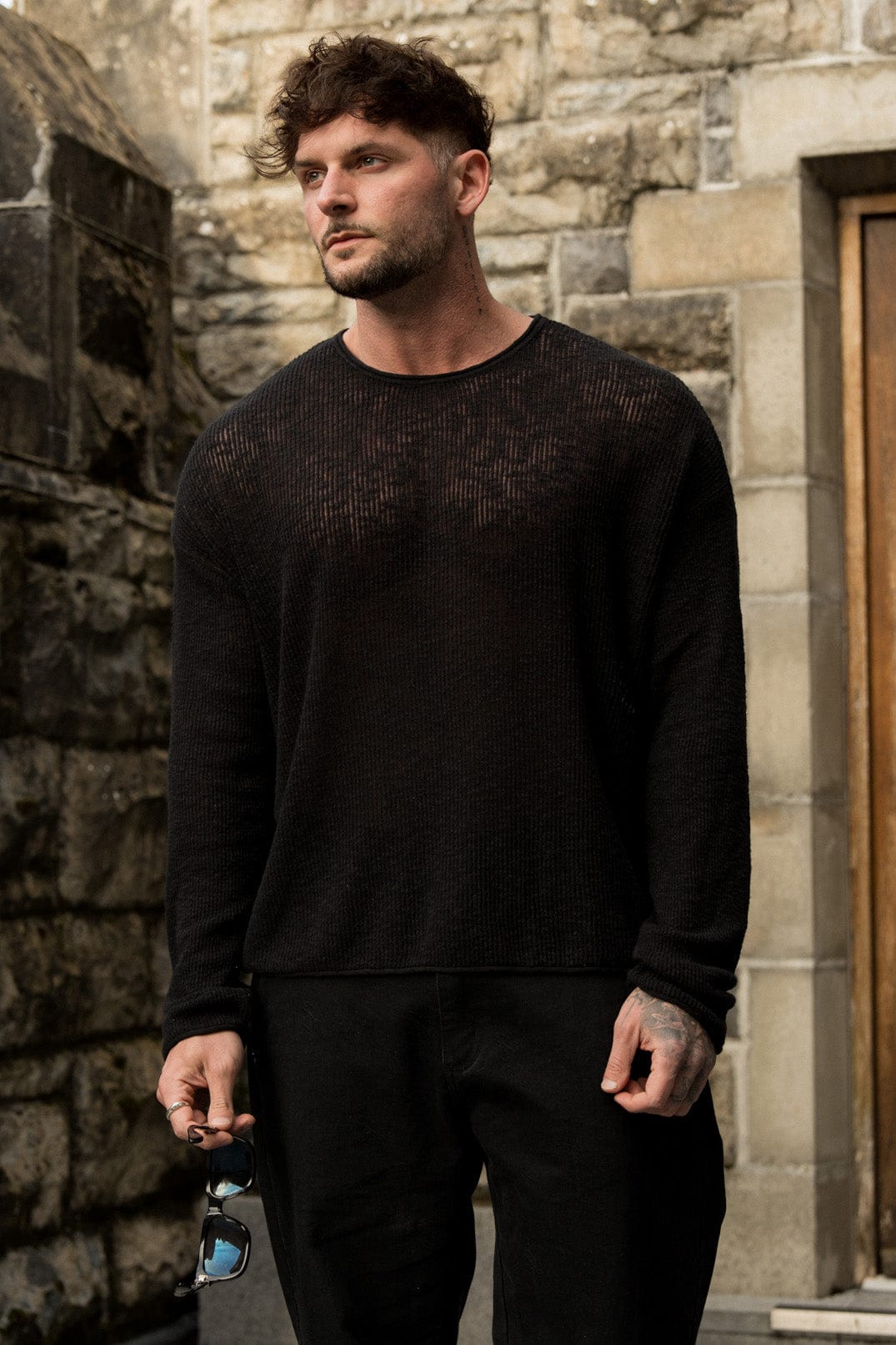 8015 - After Dark Crochet Longsleeve - Image 2