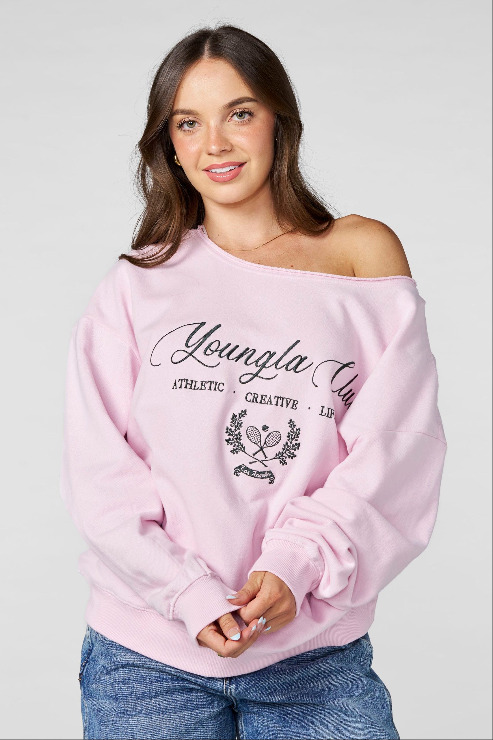 W5158 - Off-shoulder Pullover - Image 8