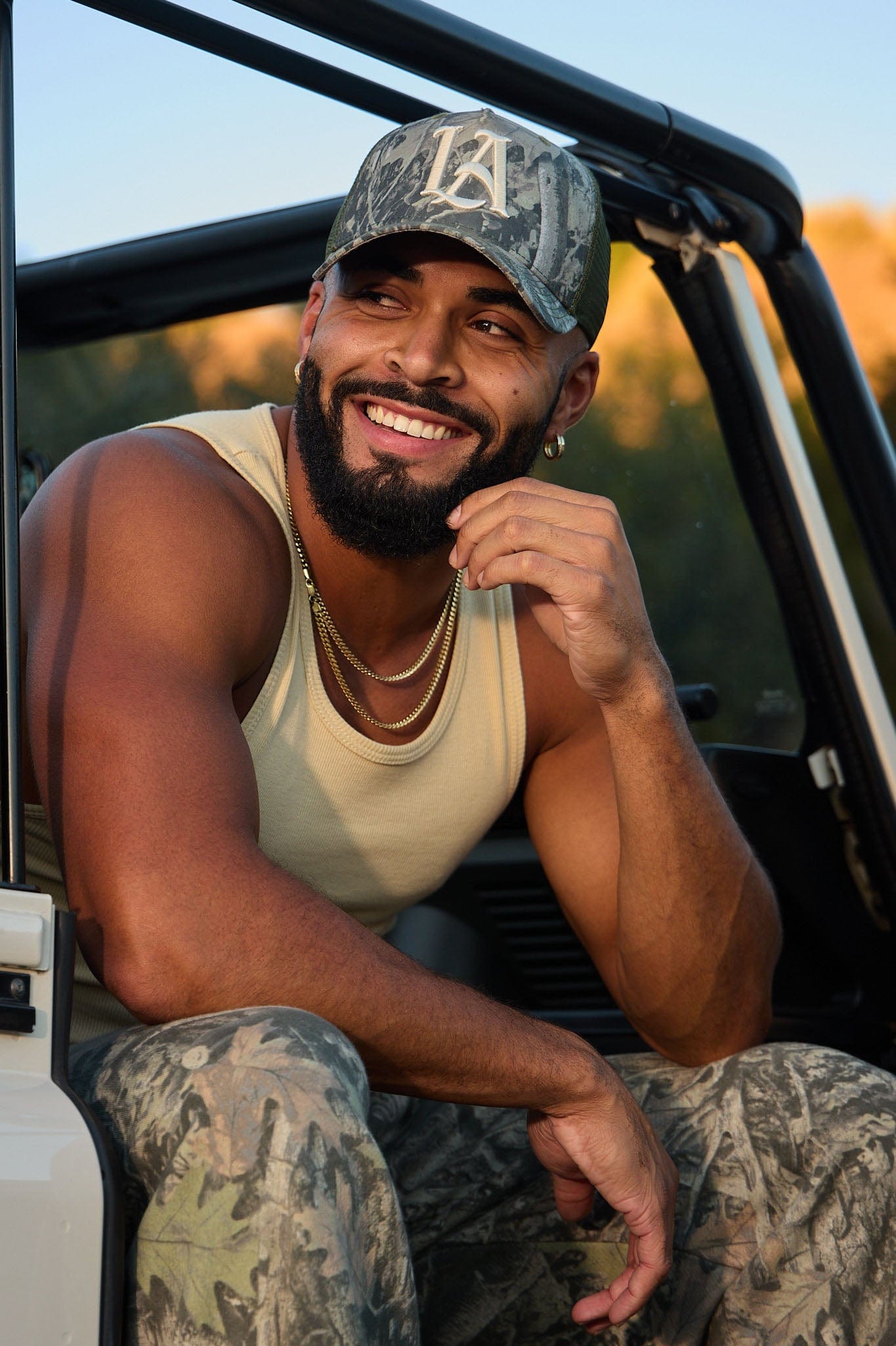 9053 - Tree Camo Trucker Hats - Image 2