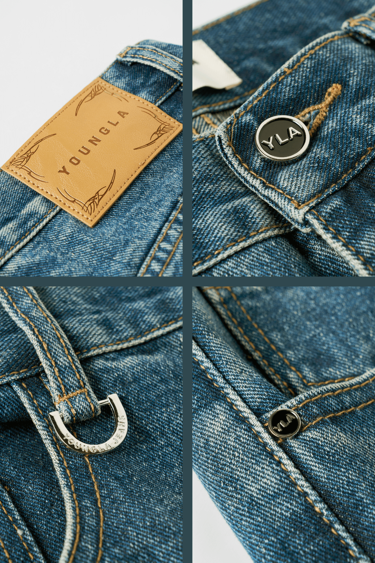 6037 - Loose Essential Jeans - Image 5