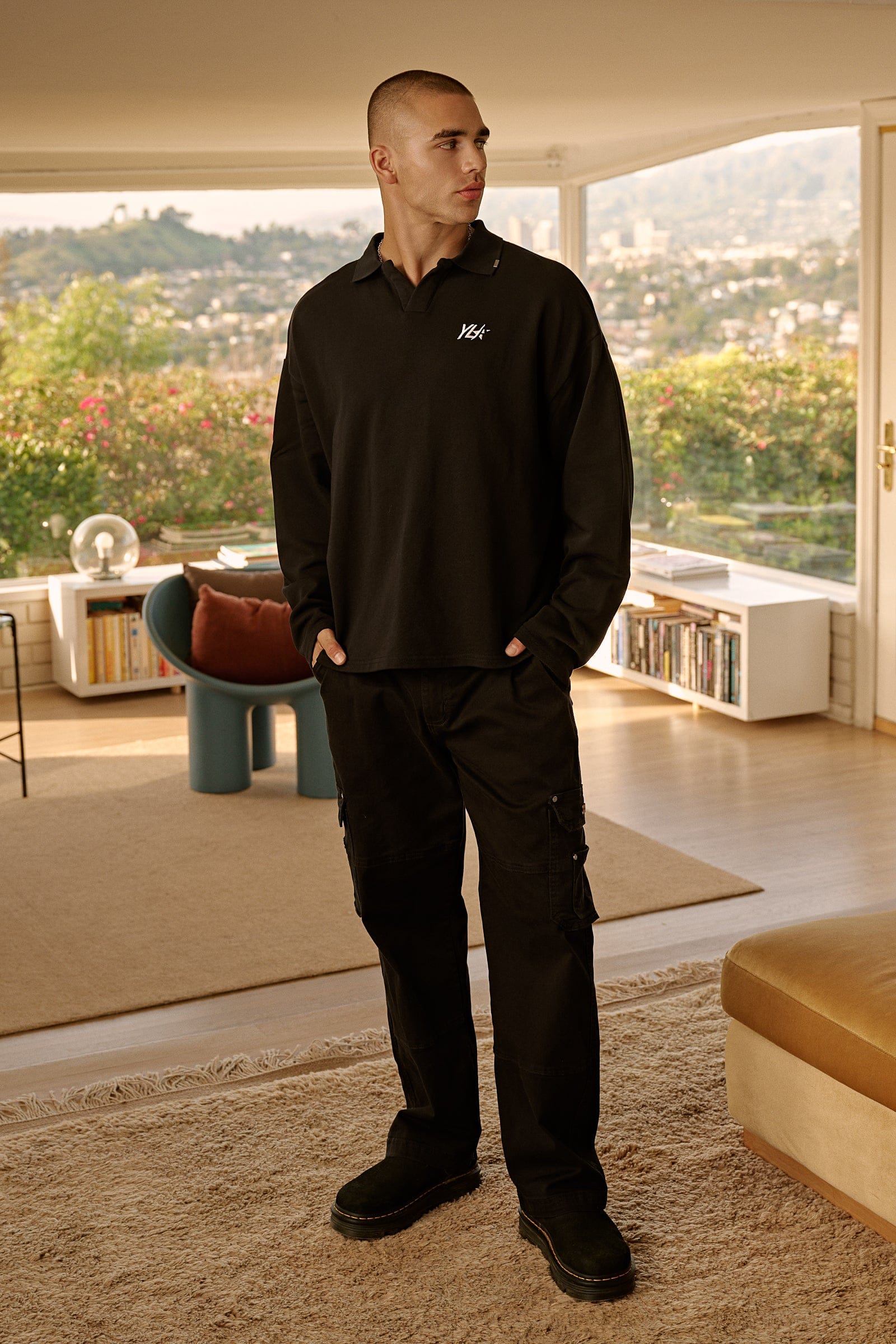 8069 - Menace Longsleeve Polo - Image 4