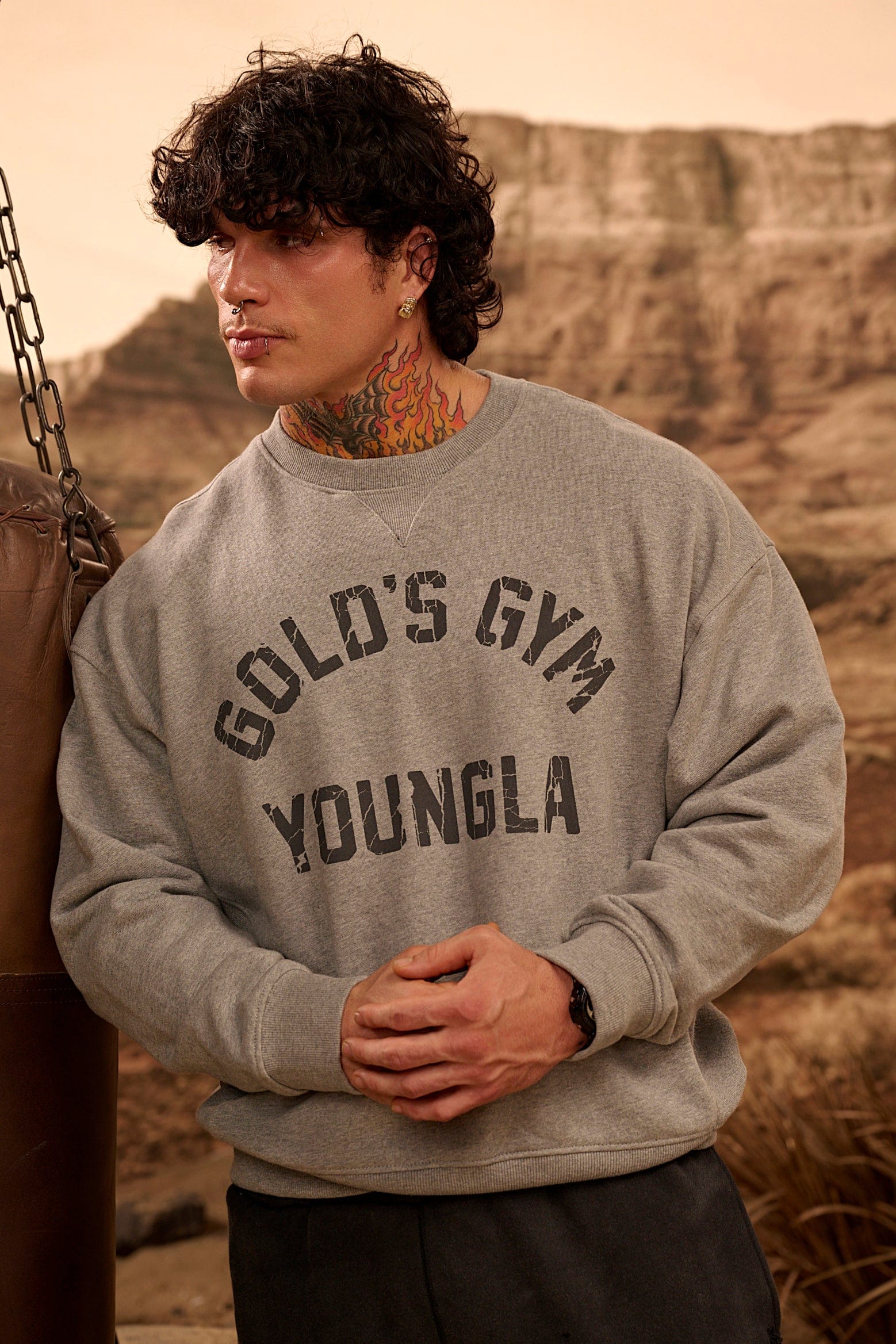 5166 - Gold's Iron Legacy Vintage Crewnecks - Image 3