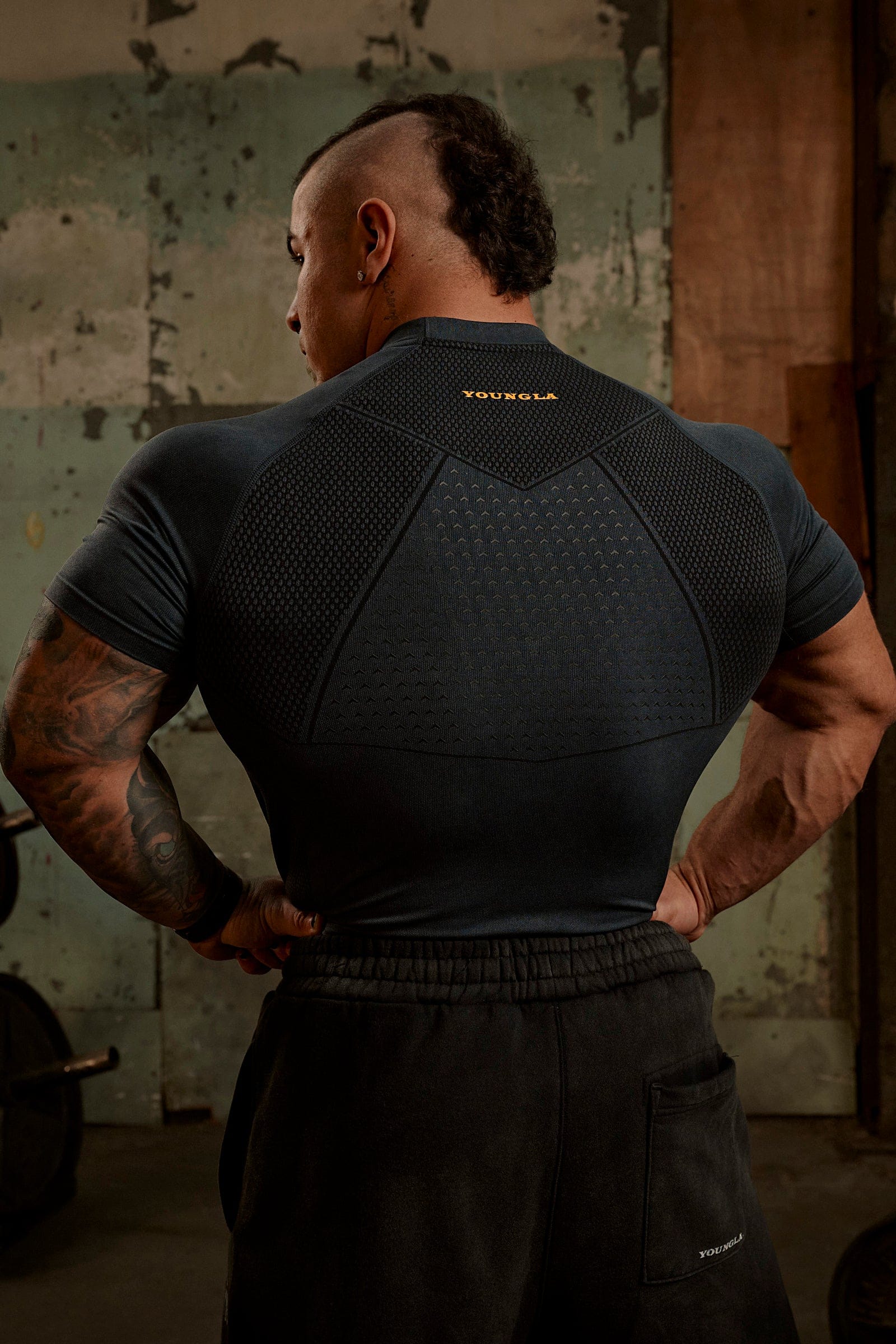 4286 - Gold's Iron Legacy Compression Tees - Image 4