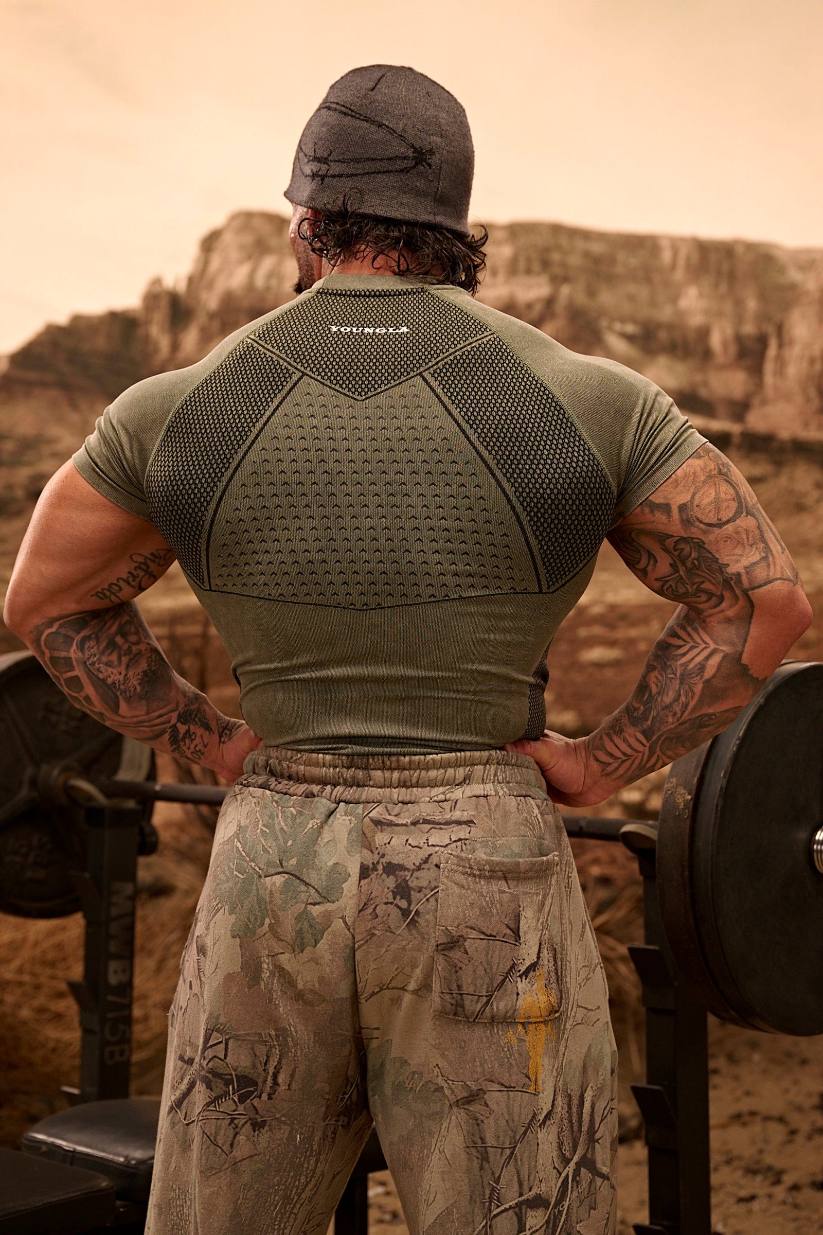 4286 - Gold's Iron Legacy Compression Tees - Image 2