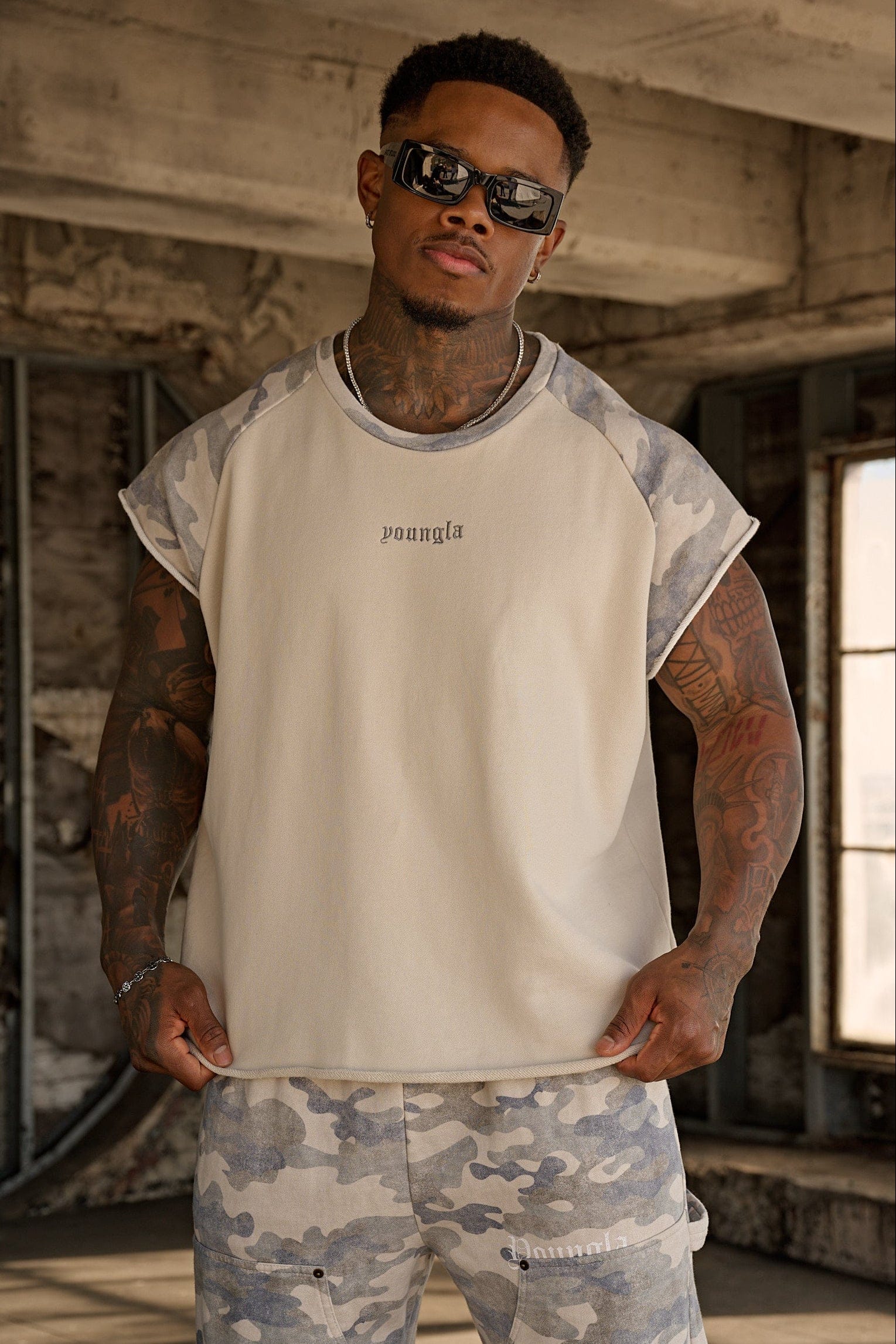 4243 - Raw Raglan Tanks - Image 2