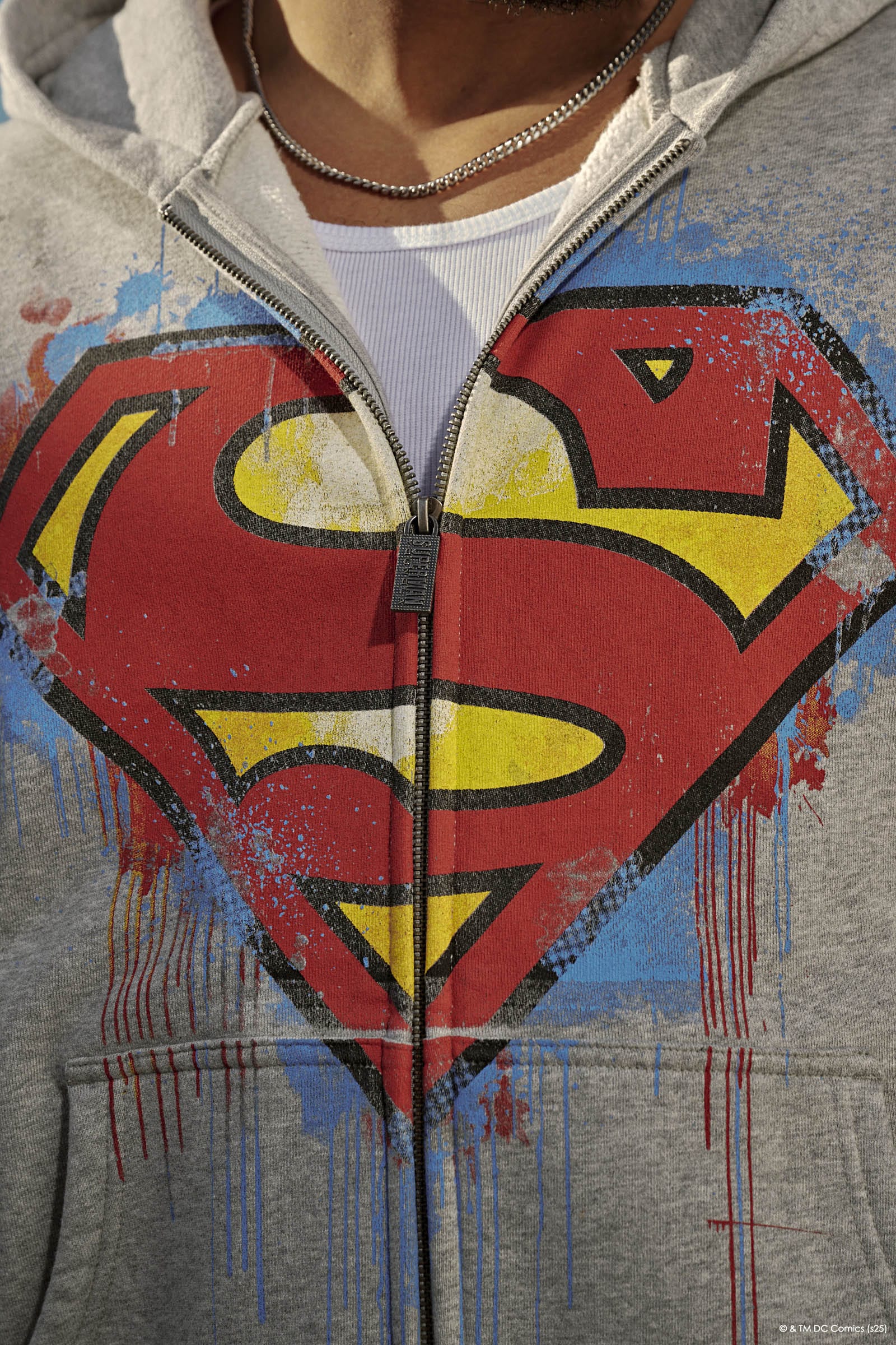 5011 - Superman Drip Zip-Ups - Image 4