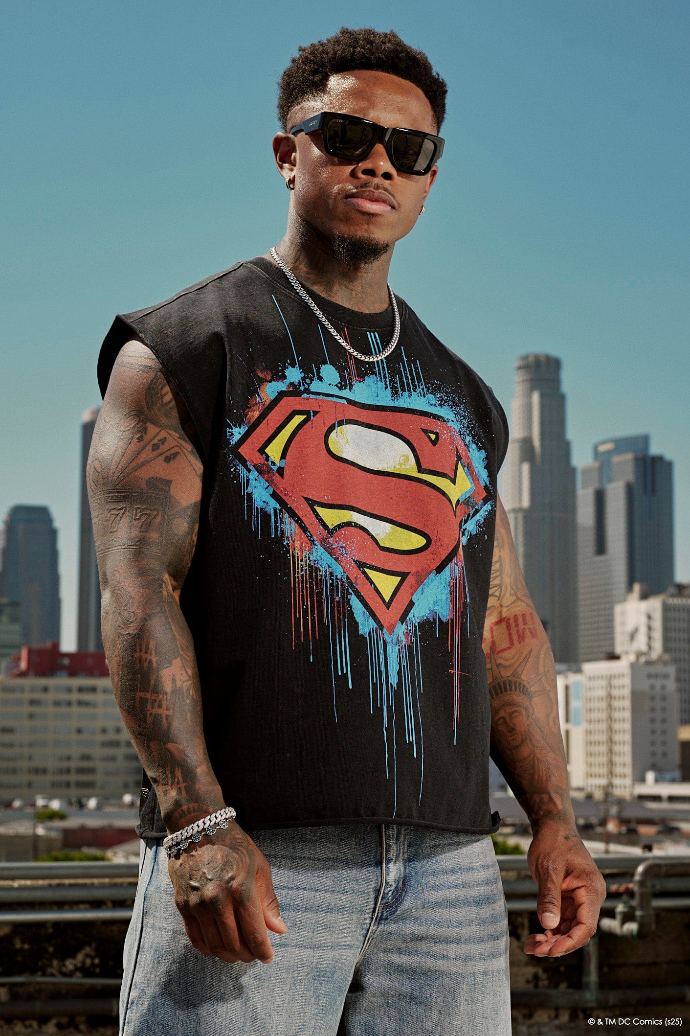 3004 - Superman Cut-Offs - Image 2