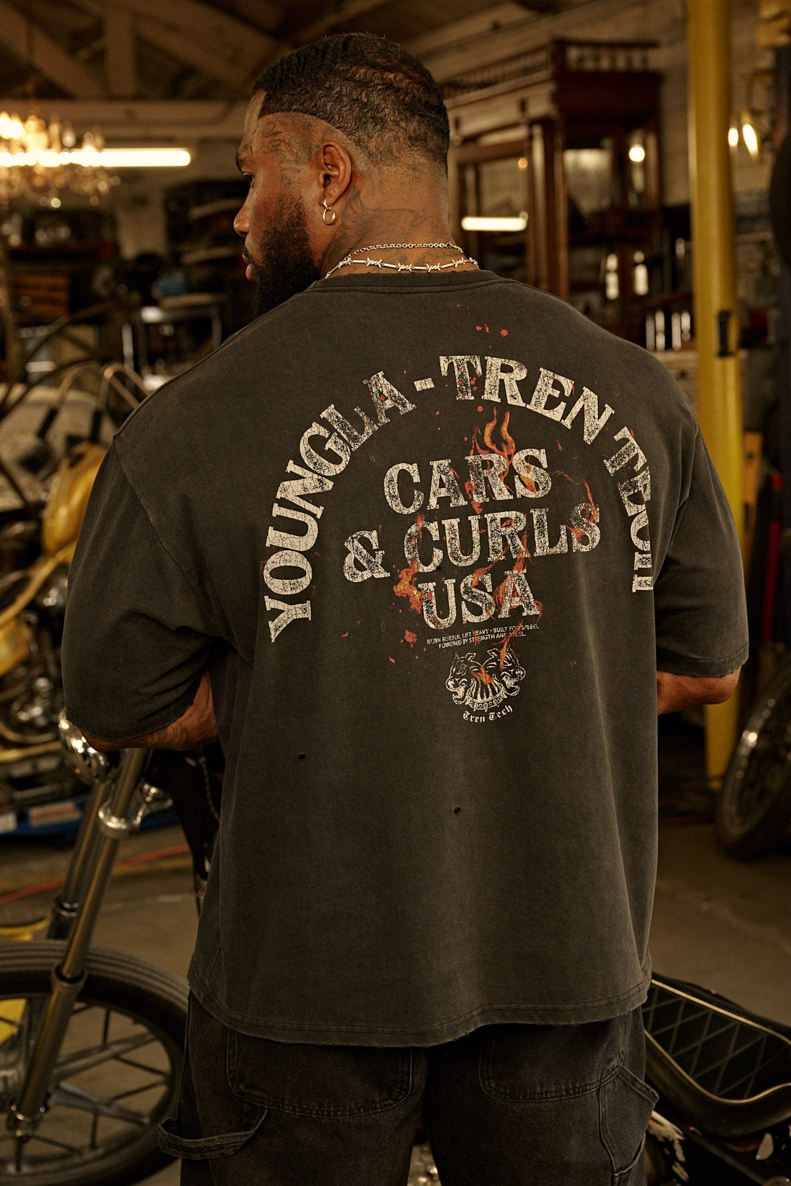 4103 - Cars & Curls - Tees - Image 4