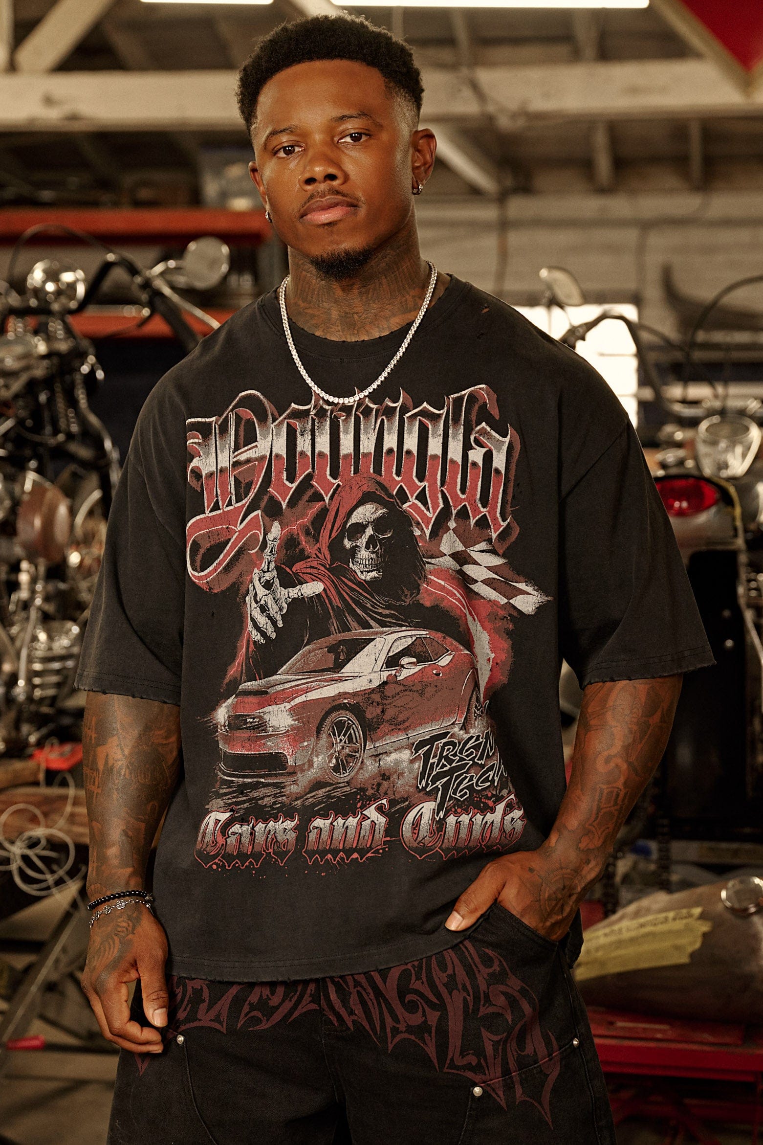 4103 - Cars & Curls - Tees - Image 5