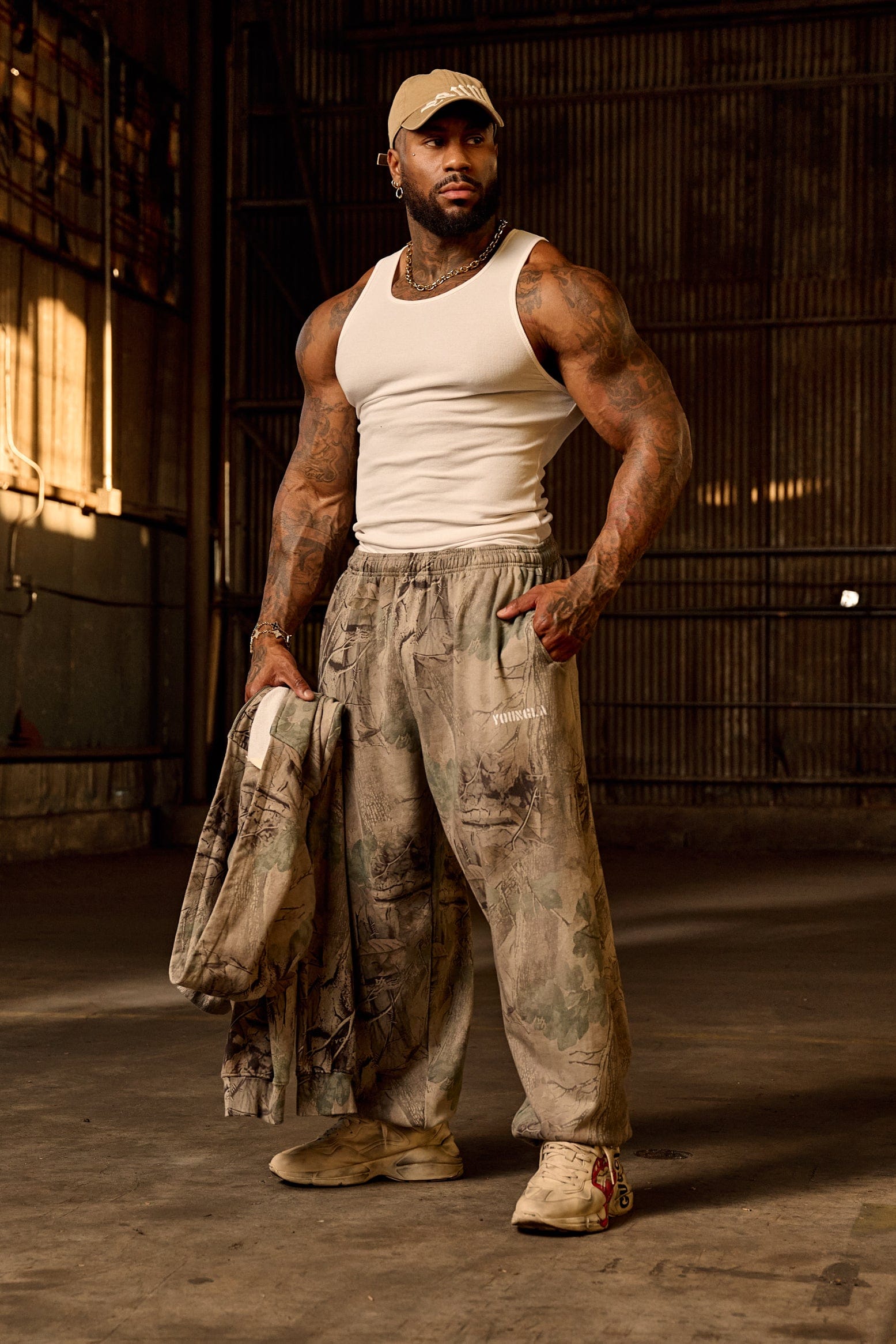2063 - Tree Camo Collection - Baggy Joggers - Image 4
