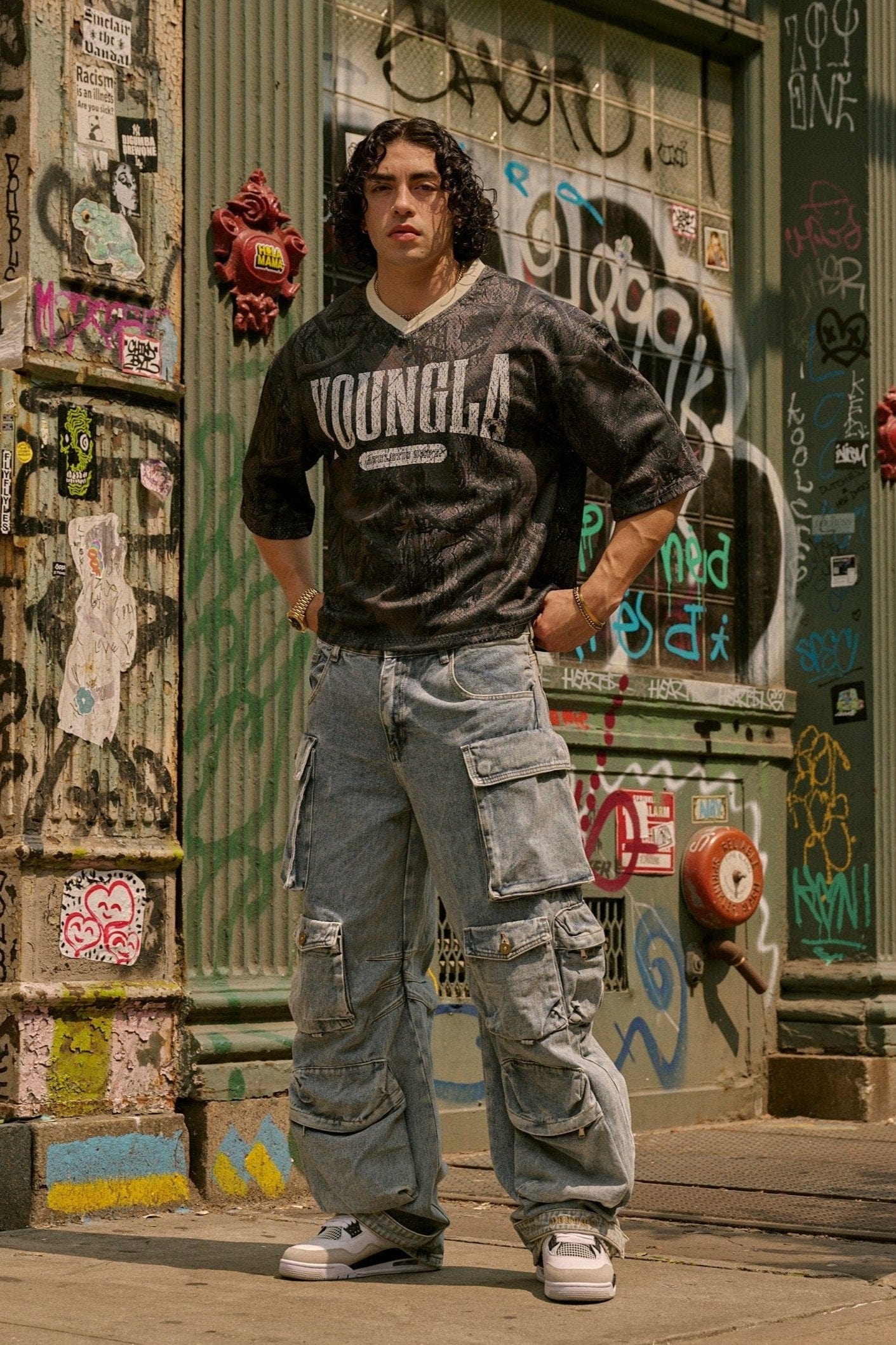 4187 - Varsity Football Cropped Jersey - Image 2